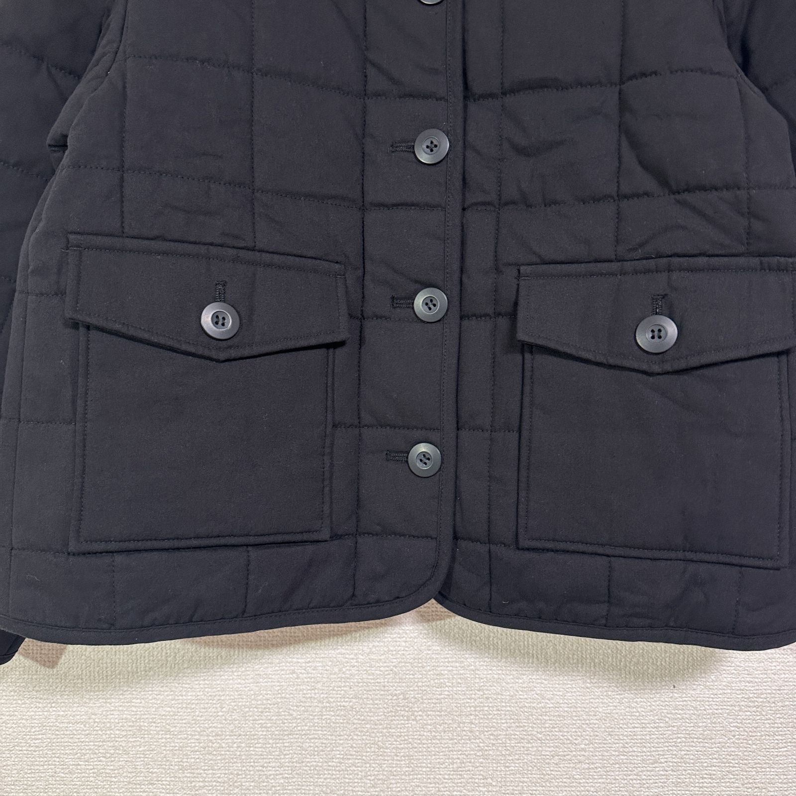 LAGUA GEM 22AW コットンキルティングジャケット スクエアキルト 
