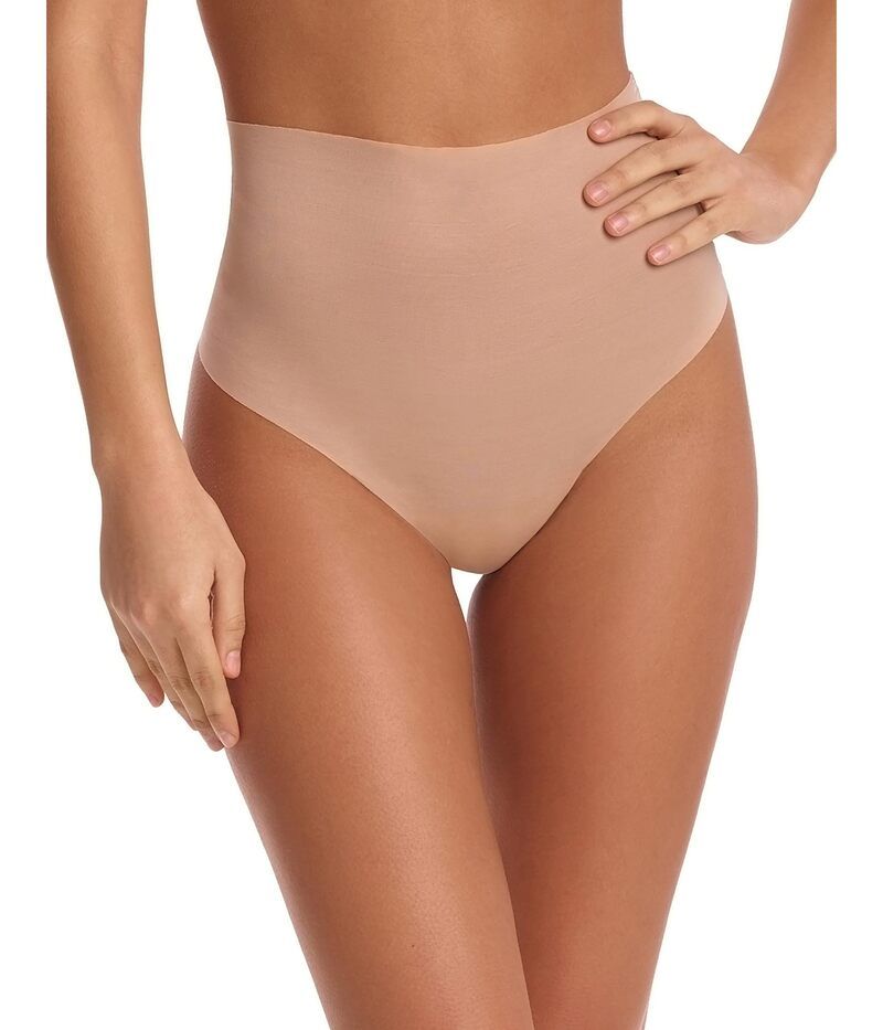 (取寄) コマンドー レディース フェザーライト コントロール トング CC307 Commando women Featherlight Control Thong CC307 Beige コマンドー レディース アンダーウェア パンツ Commando Featherlight