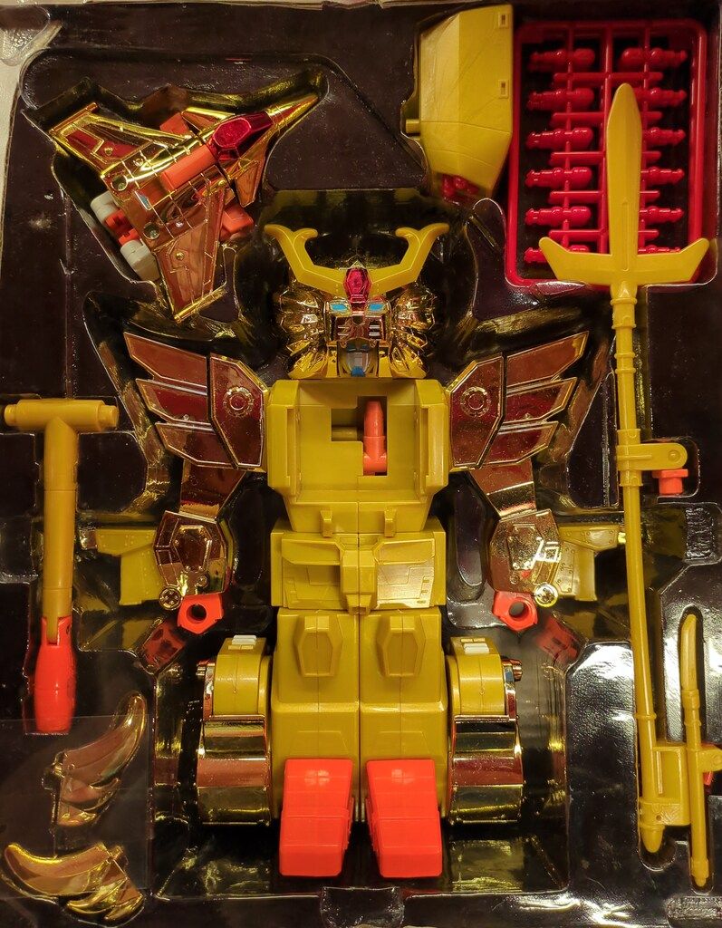 タカラ 黄金勇者ゴルドラン DX獣王合体レオンカイザー - メルカリ