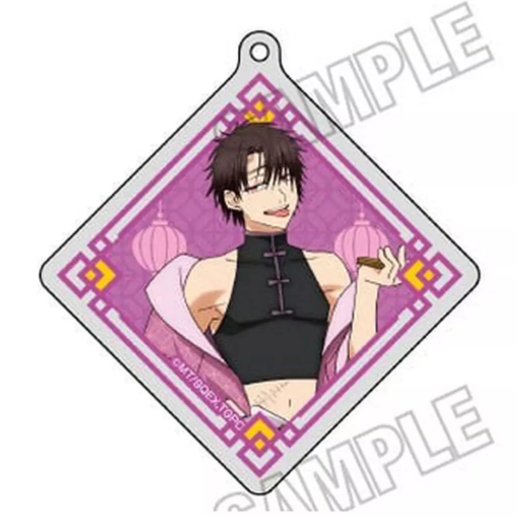 中古】キーホルダー たかはし明(上半身) 「妖怪学校の先生はじめました