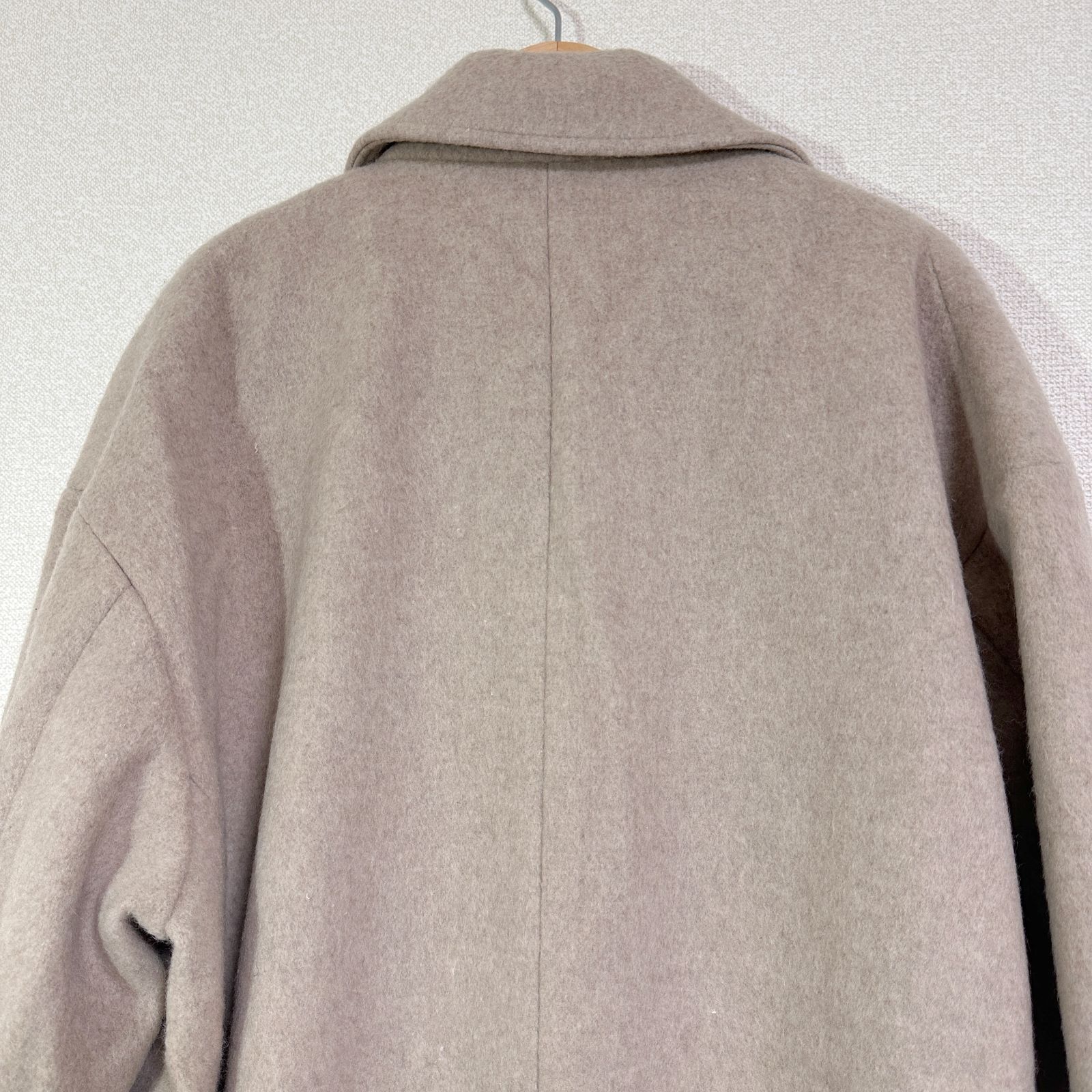 PUBLIC TOKYO サンプル品 メンズ 21AW ベルテッドオーバーチェスター 