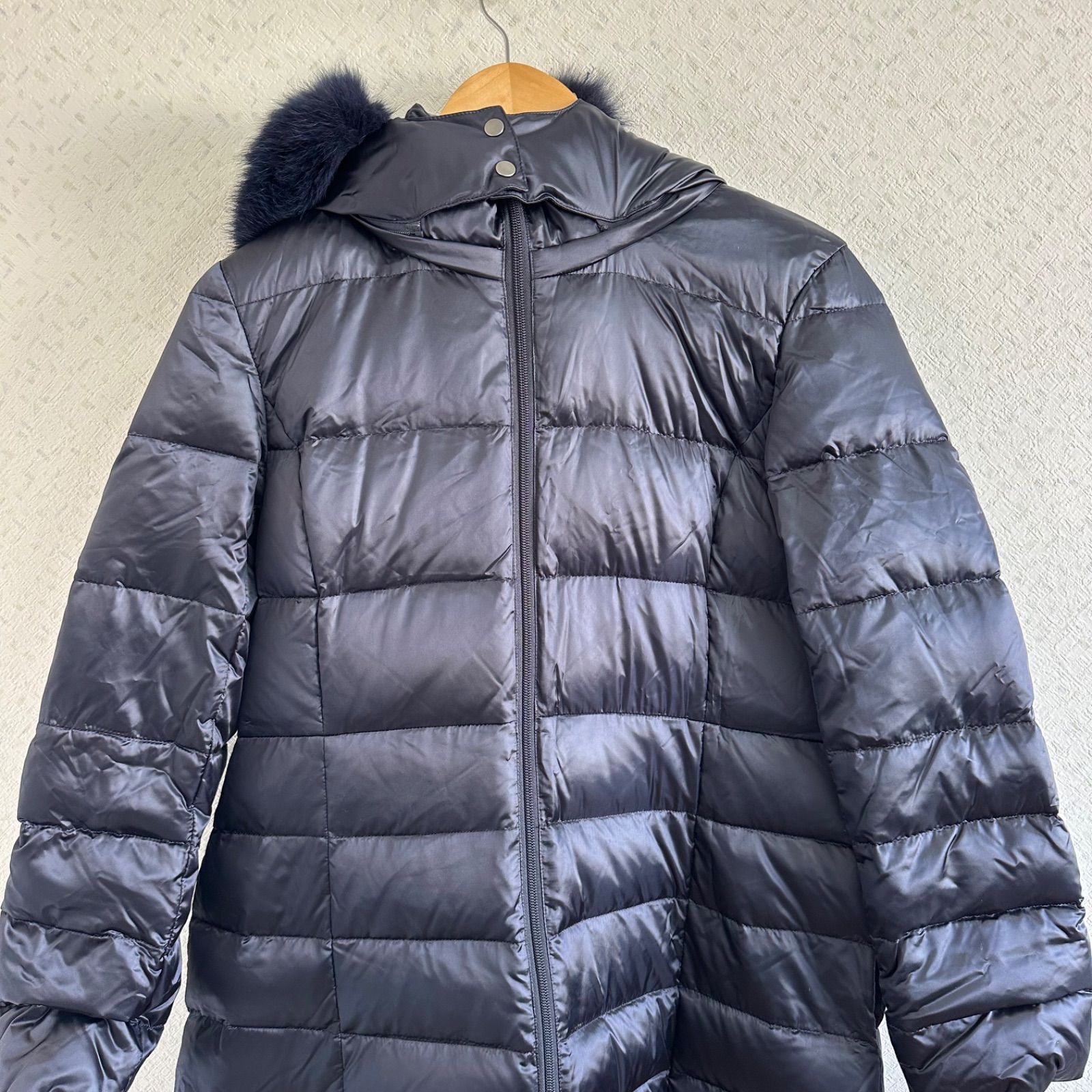 ZK28 【美品】LAPINE BLANCHEラピーヌブランシュ ダウンコート