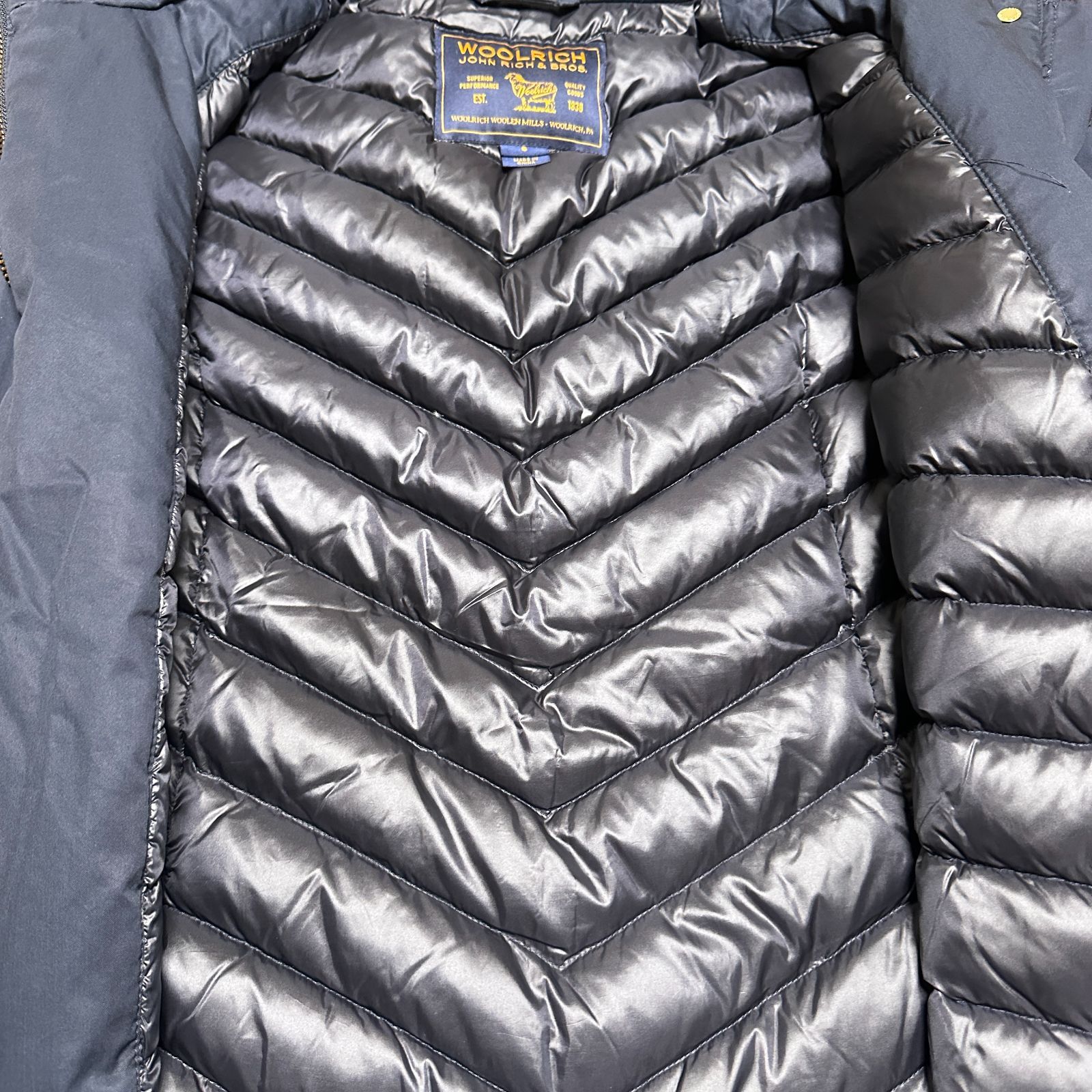 WOOLRICH ウールリッチ ラビットファーフード付き ダウンコート