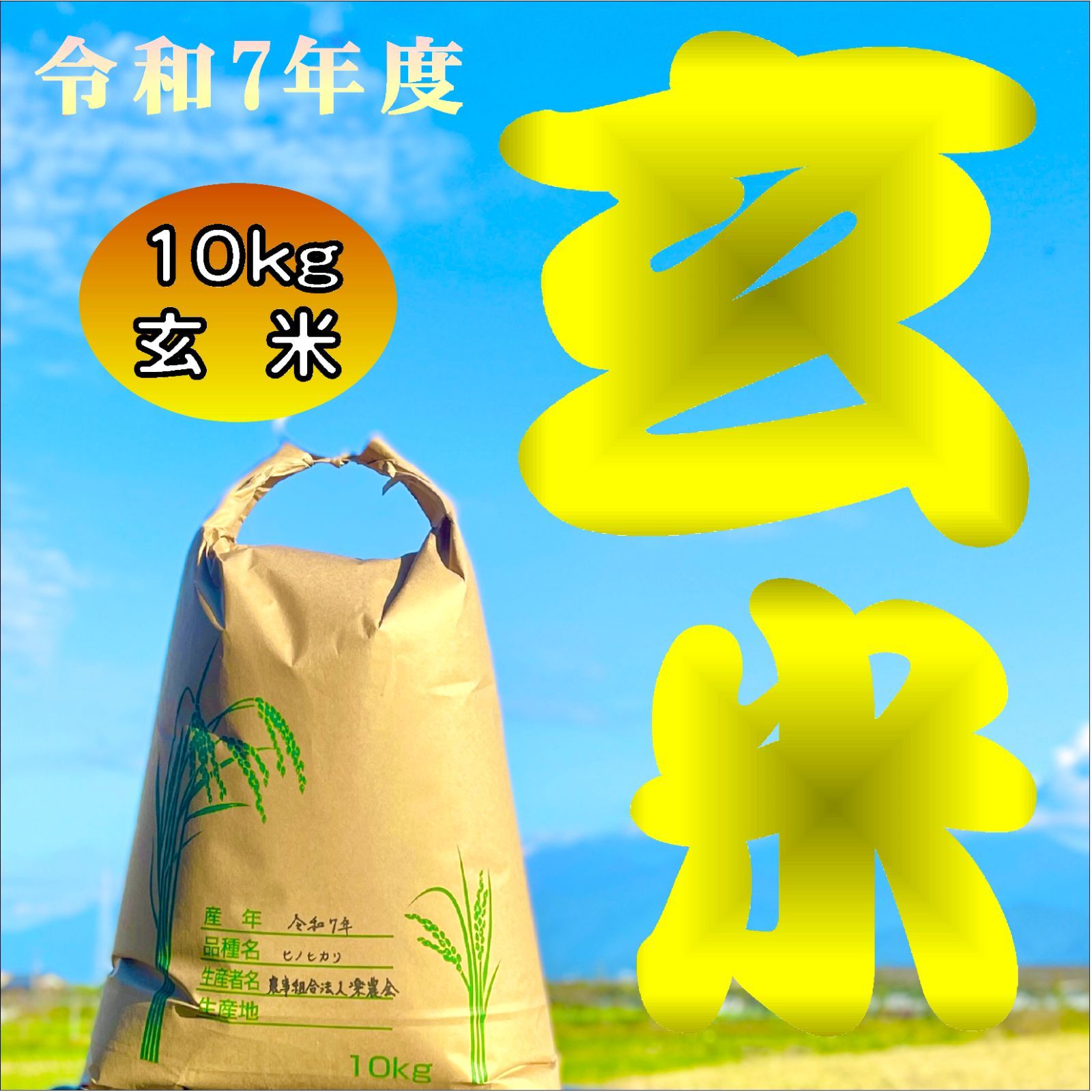 令和7年産】愛媛県産ヒノヒカリ玄米10kg - メルカリ