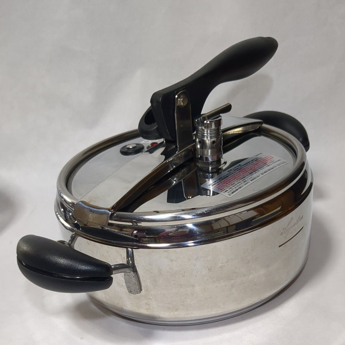 ラゴスティーナ圧力鍋 ノビアシリーズ 3.5リットル IH対応品 USED美品