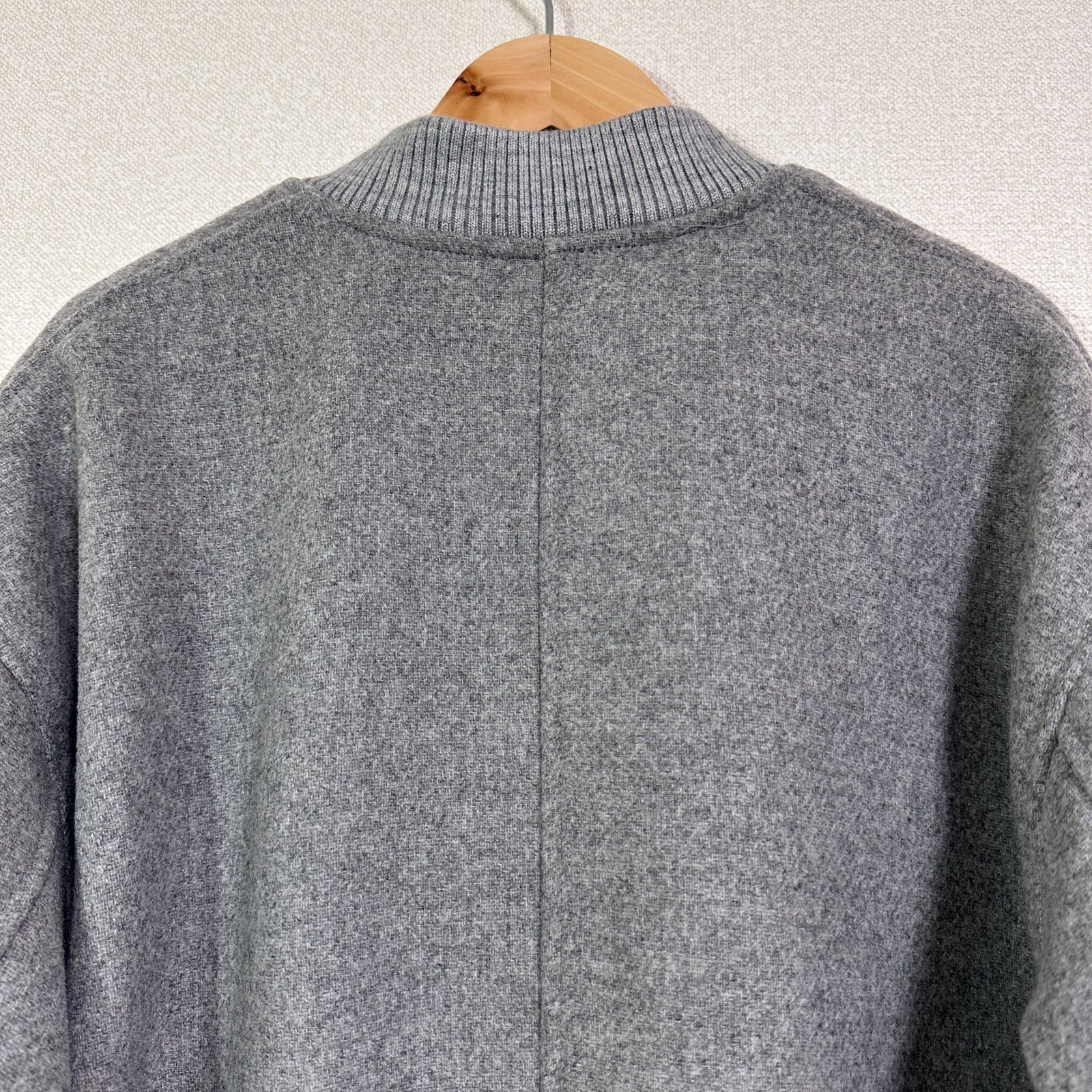 SHIPS any バーシティジャケット スタジャン ライトグレー FREE - メルカリ