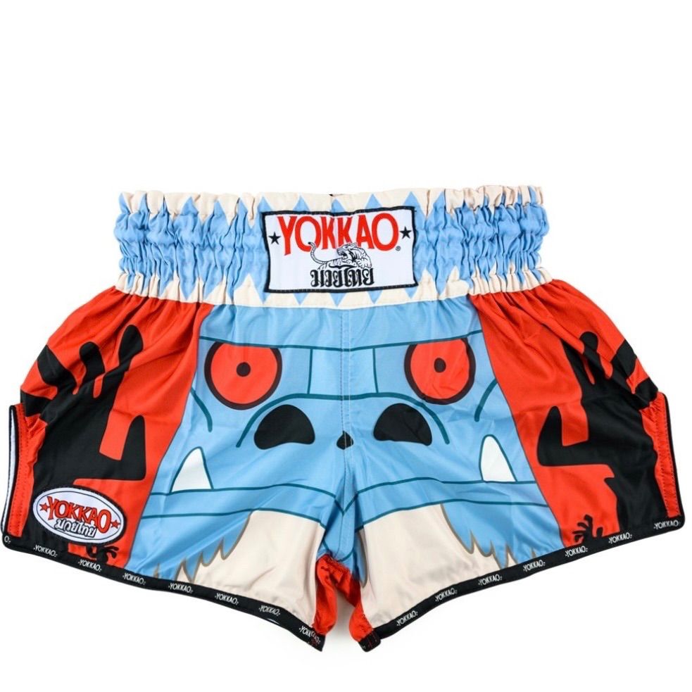 YOKKAO ムエタイパンツ モンスター カーボンフィット ショーツ L