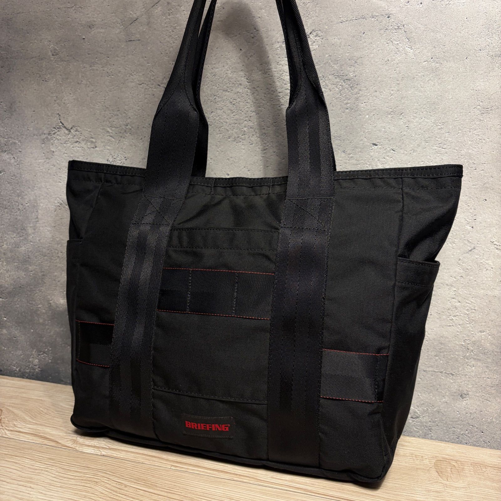 BRIEFING ブラックバッグ新品未使用 ✨極美品✨BRIEFING ブリーフィング トートバッグ ブラック ナイロン