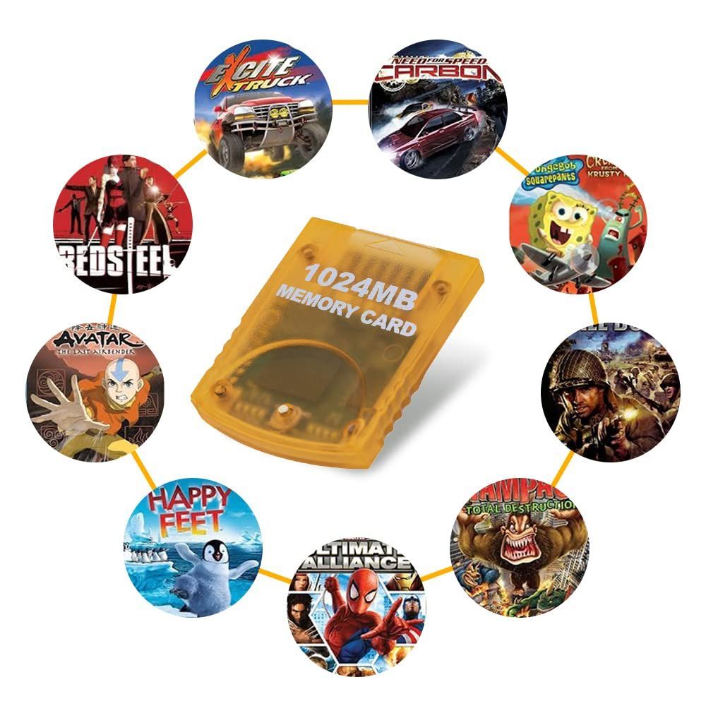 wii ゲームキューブメモリーカードセット Wii/ゲームキューブ対応 メモリーカード L'QECTED 大容量 SDメモリー