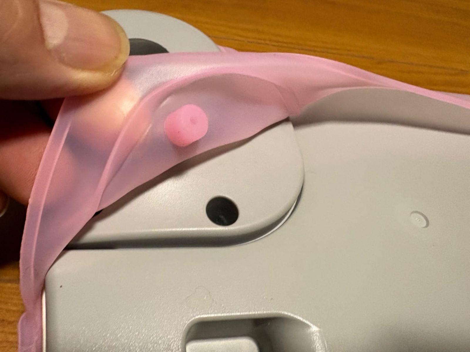 Wii バランスボード カバー、シリコン製つぶつぶ加工、ピンク - メルカリ