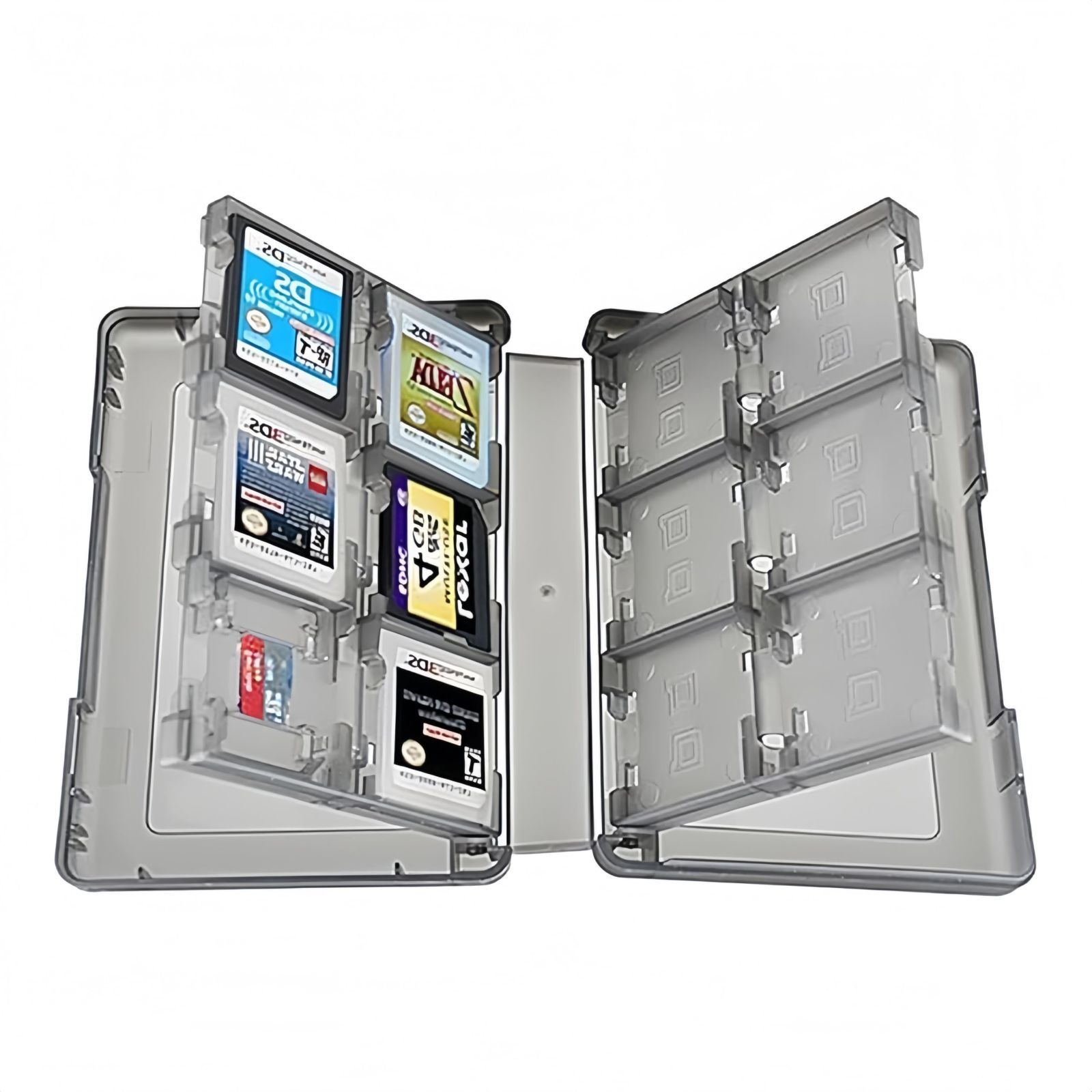 Jindizi 3DS/DS ソフトケース 携帯用 ゲームカード収納ケース 22枚対応