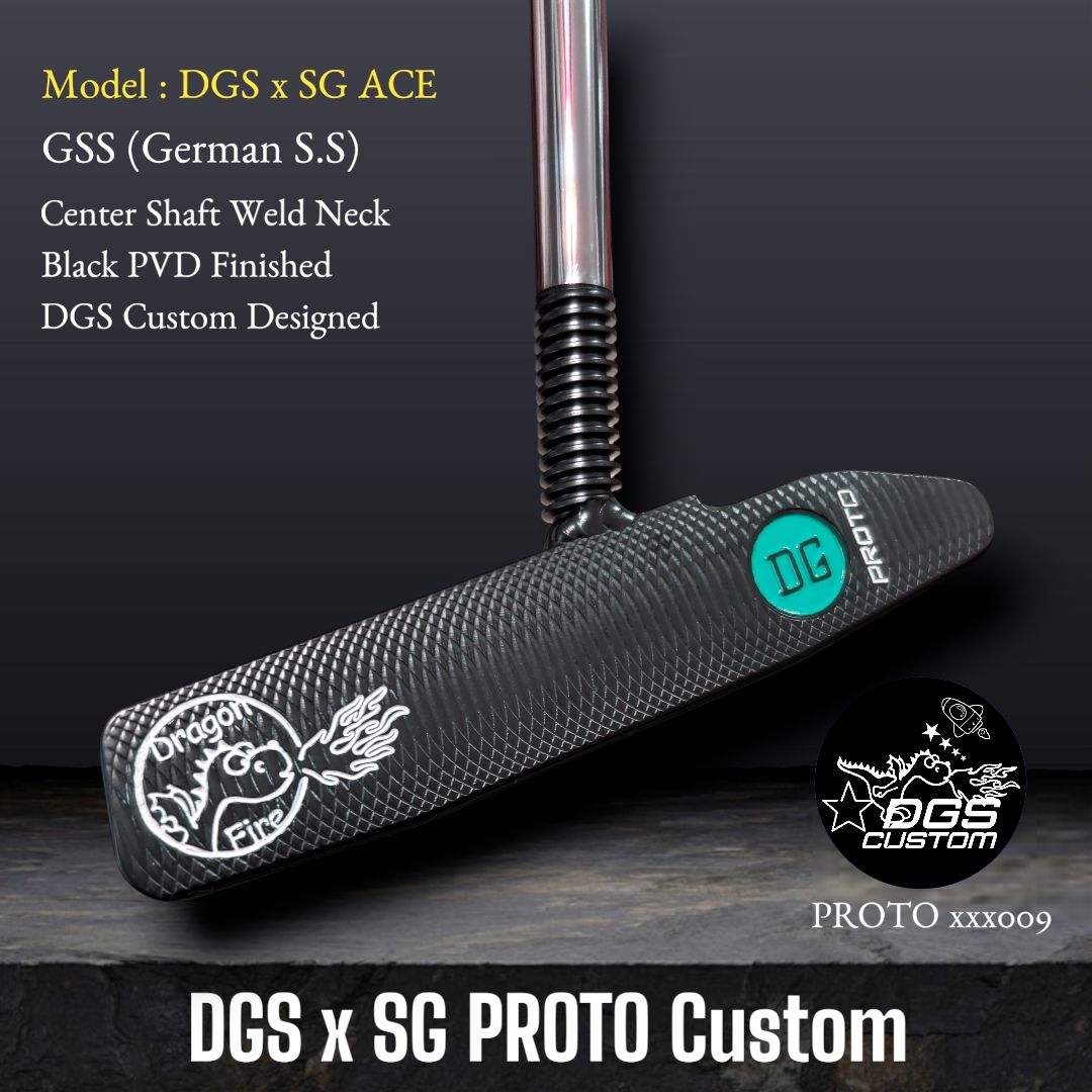 ☆洗練！DGSxSG Style ハンドメイド・GSS センターシャフトFire Dragon 