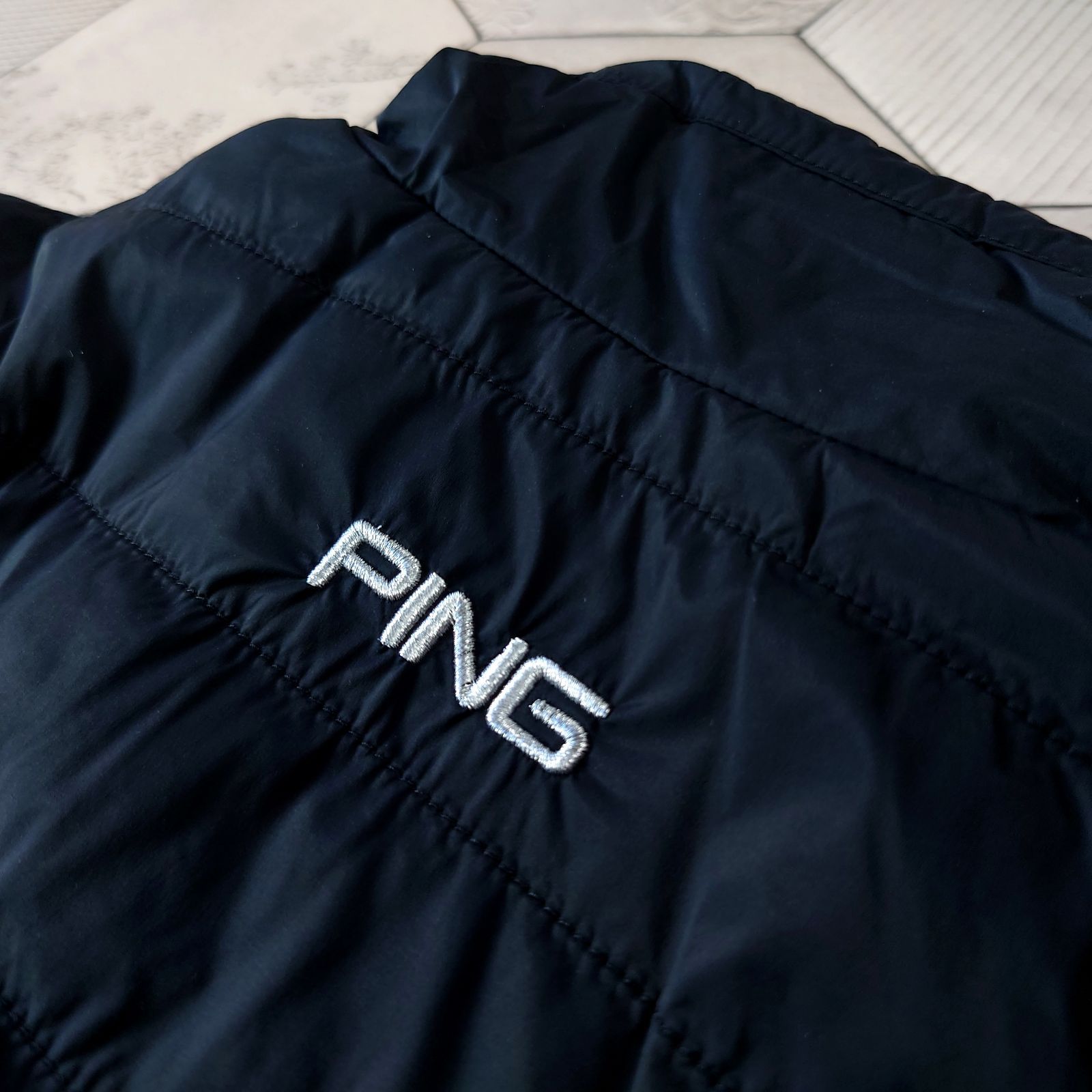 ping 中綿 キルティング ジャケット センサーウォーム ゴルフ メンズ M ping 中綿 キルティング ジャケット センサーウォーム ゴルフ メンズ M