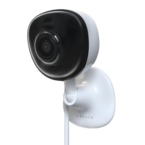 送料無料】virtavo 防犯カメラ 屋外カメラ【2K QHD 約400万画素・防水