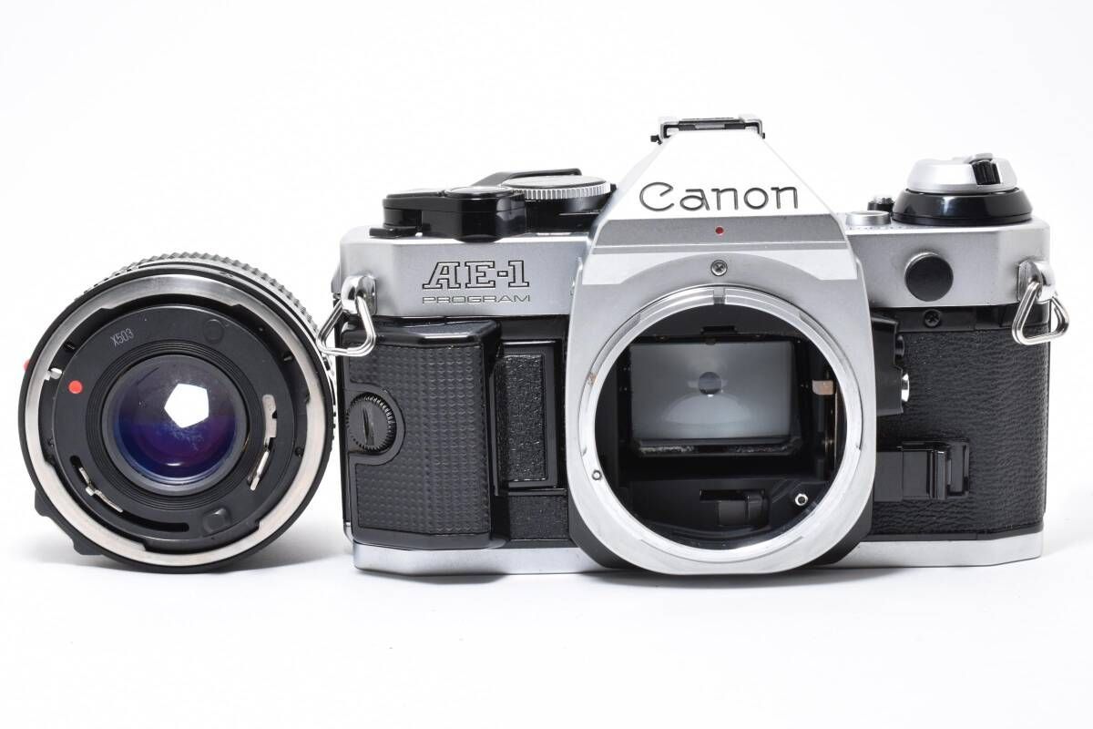 ☆ キヤノン Canon AE-1 Program シルバー NEW FD 50mm f2 フィルム