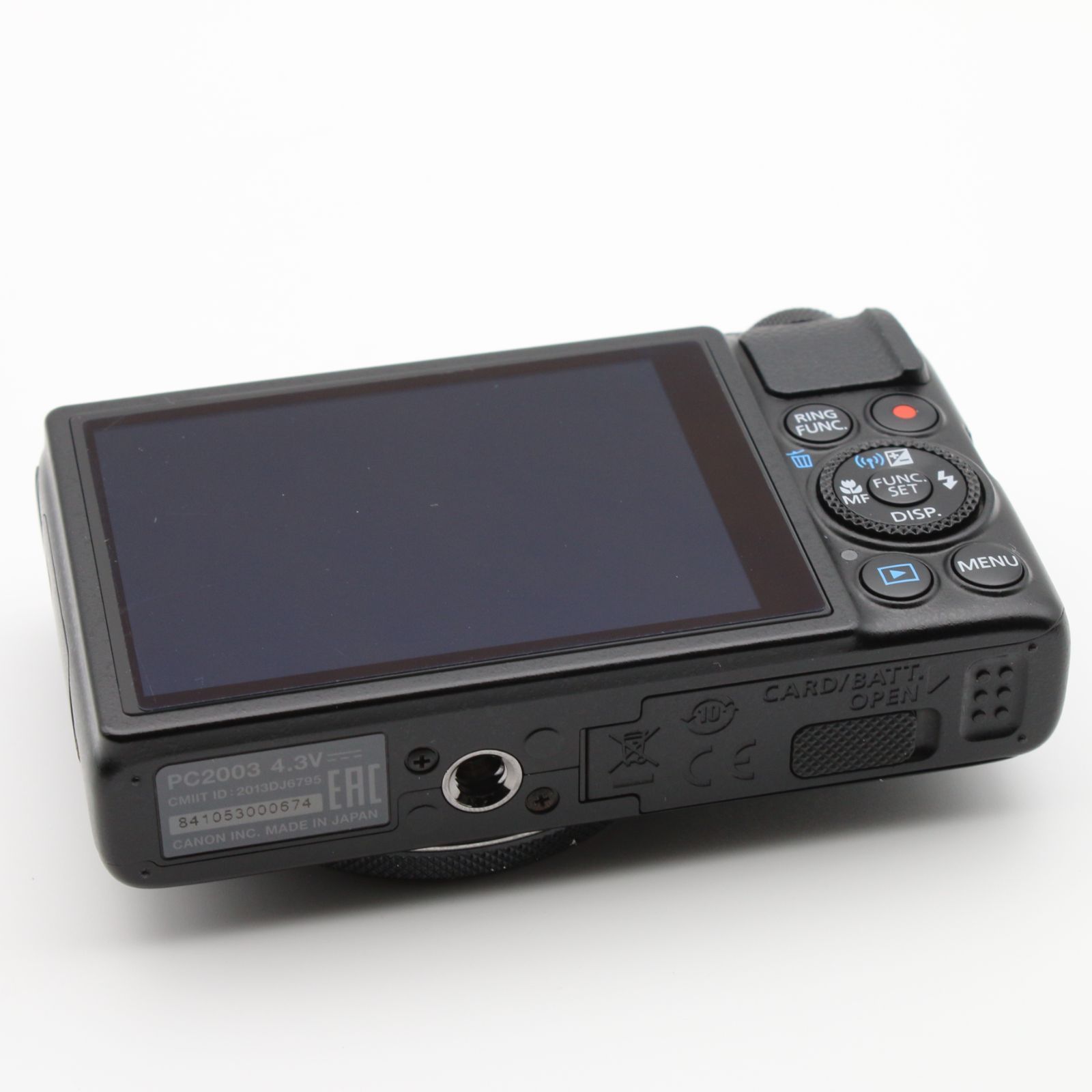 美品】 Canon PowerShot S120 ブラック F値1.8 広角24mm 光学5倍ズーム