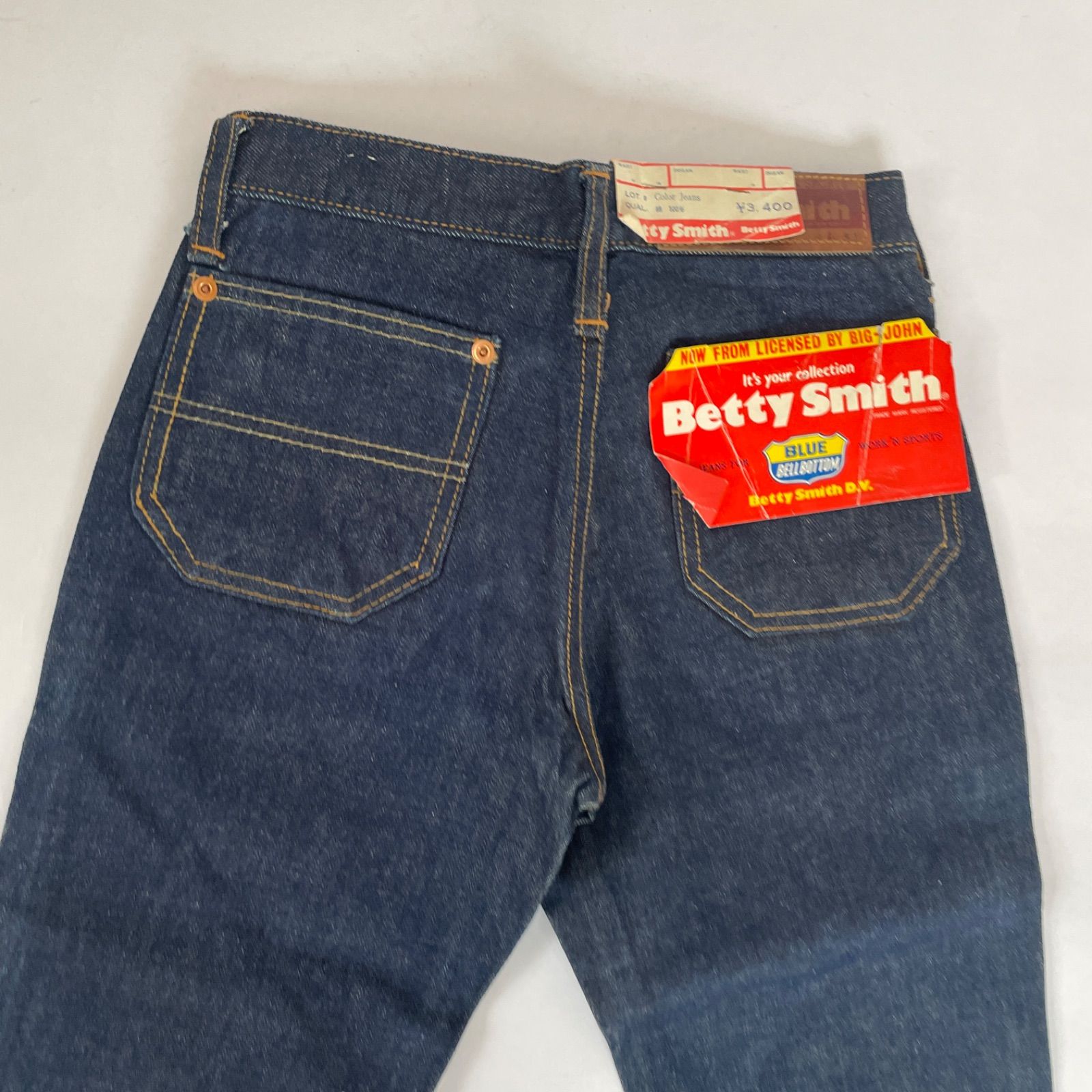 希少 デッドストック Betty Smith ベティスミス ビッグジョン フレア 
