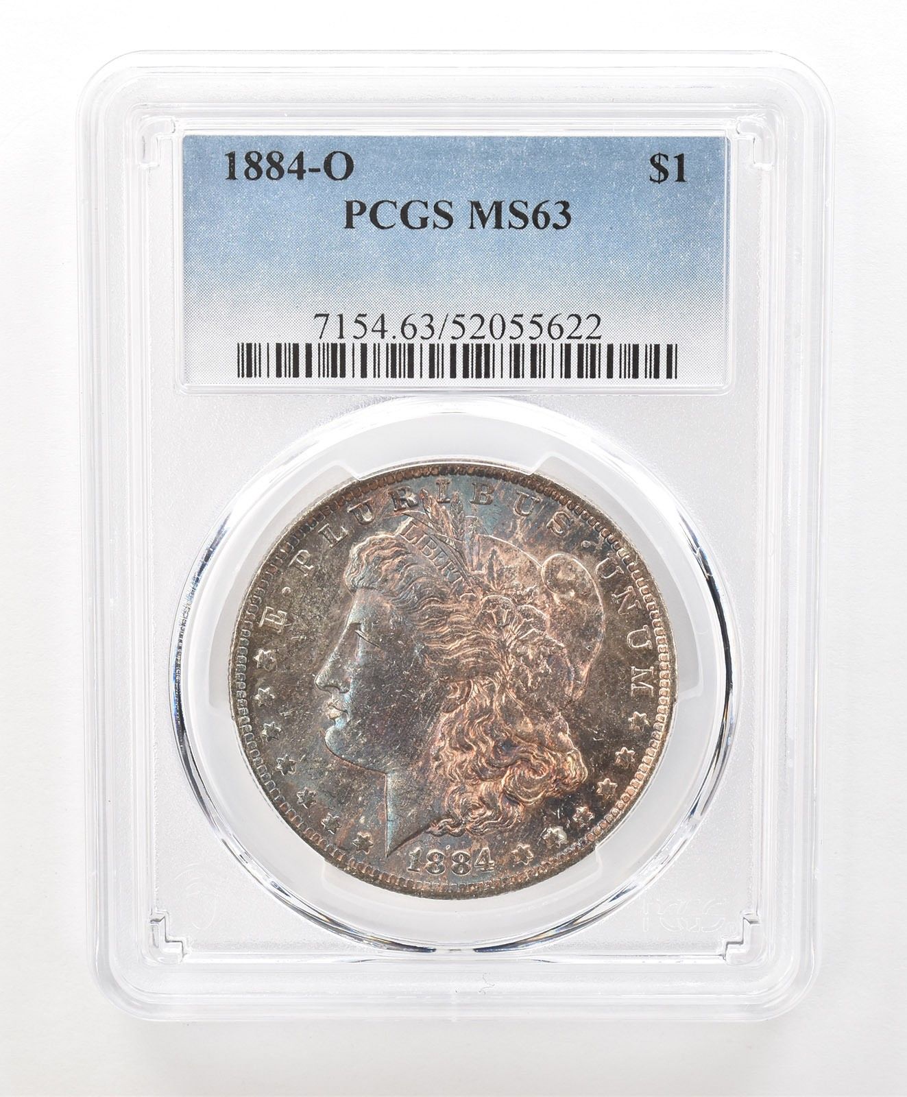 1884-O モルガン銀貨 MS63 PCGS 美しいT *6645 - メルカリ