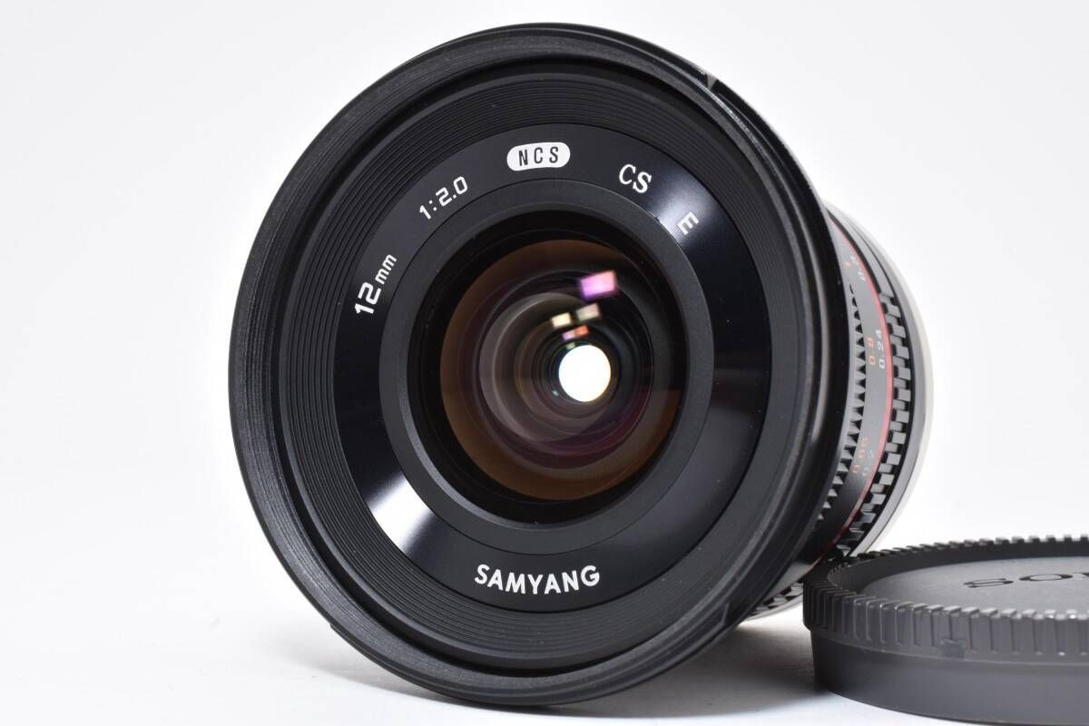 SONY用 SAMYANG 12mm f2.0 超広角レンズ SAMYANG 12mm F2.0 単焦点
