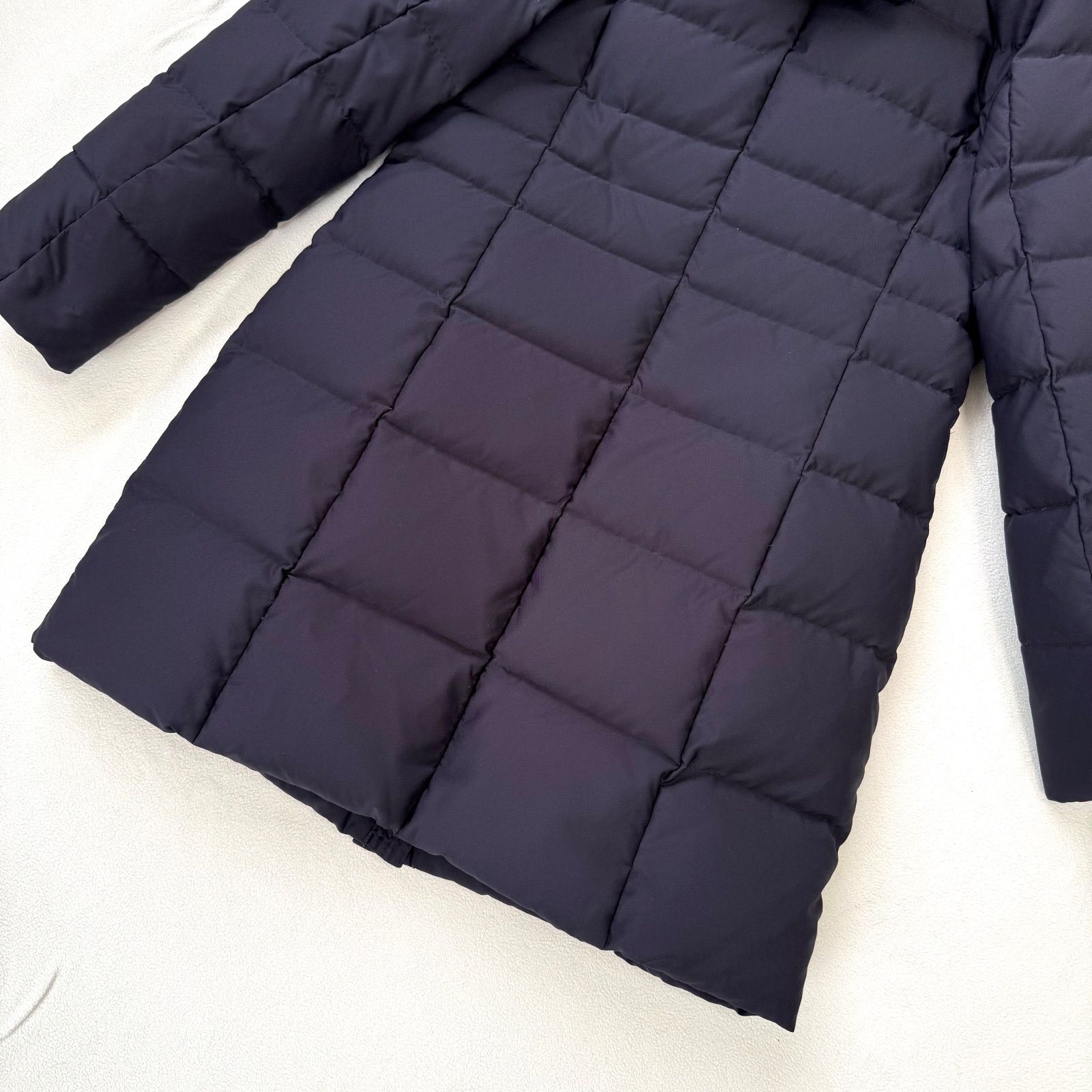 極美品・38✨インディヴィ 3way フォックス ファー ロング ダウン 