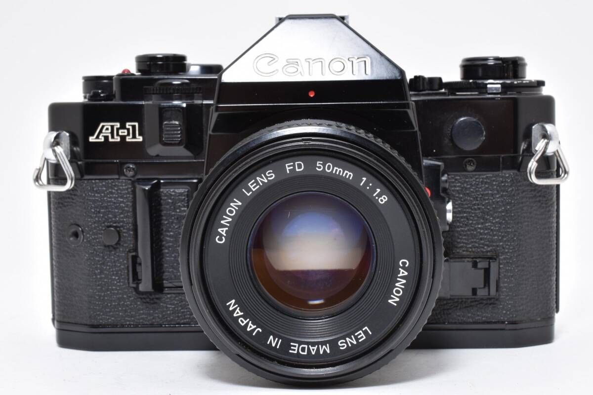 ☆良品☆ キヤノン Canon A-1 ボディ フィルムカメラ / New FD 50mm f1