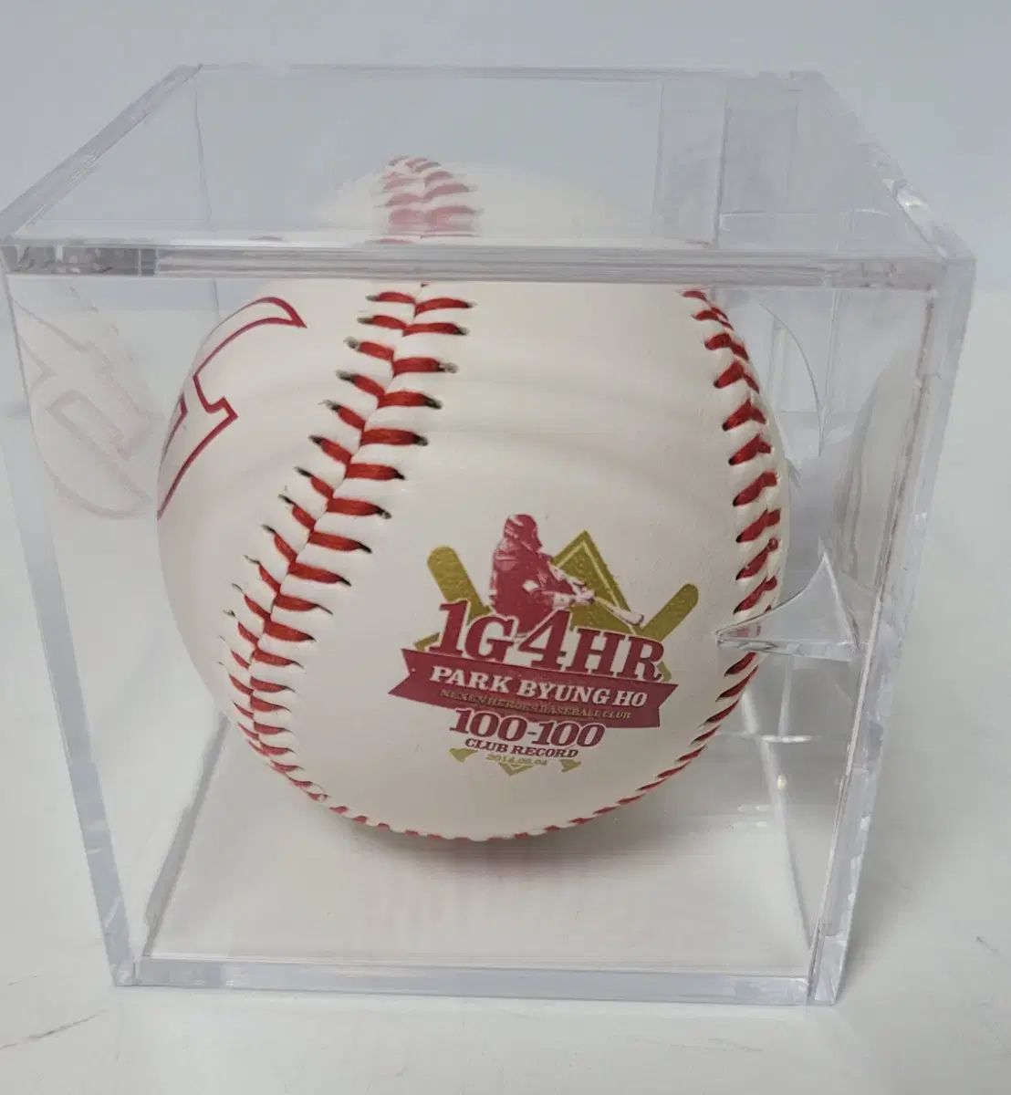 넥센ヒーローズ レジェンド パク・ビョンホ サインボール - メルカリ