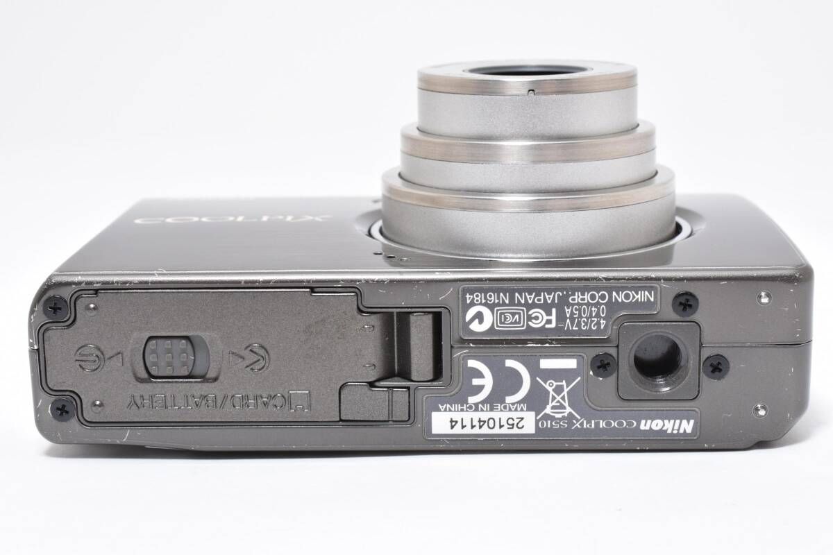 ☆美品☆ ニコン Nikon COOLPIX S510 コンパクトデジタルカメラ ☆ L44