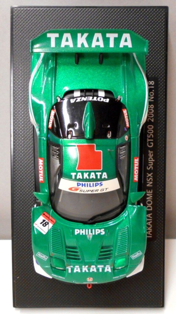 エムエムピー 1/43 EBBRO TAKATA DOME NSX SUPER GT 500 2008 No.18