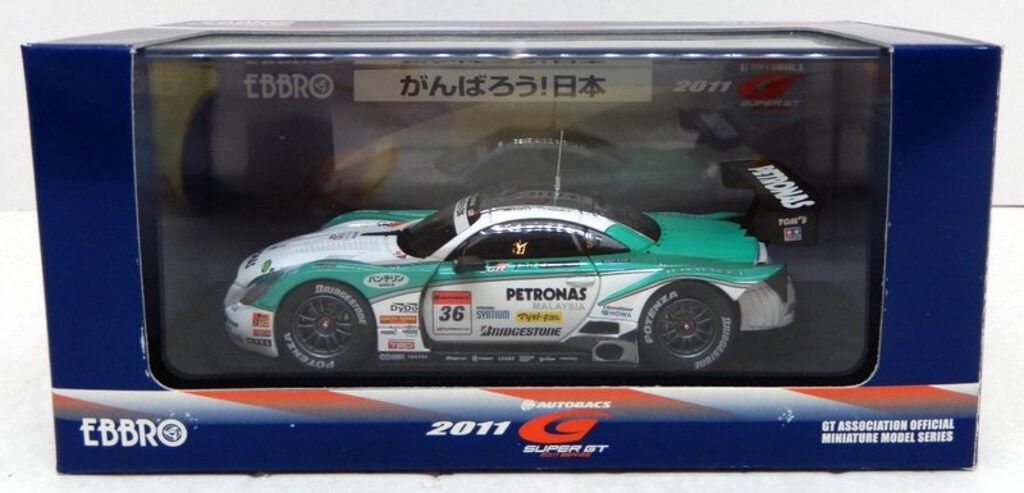 エムエムピー 1/43 EBBRO SUPER GT500 2011 #36 PERTONAS TOM'S SC430