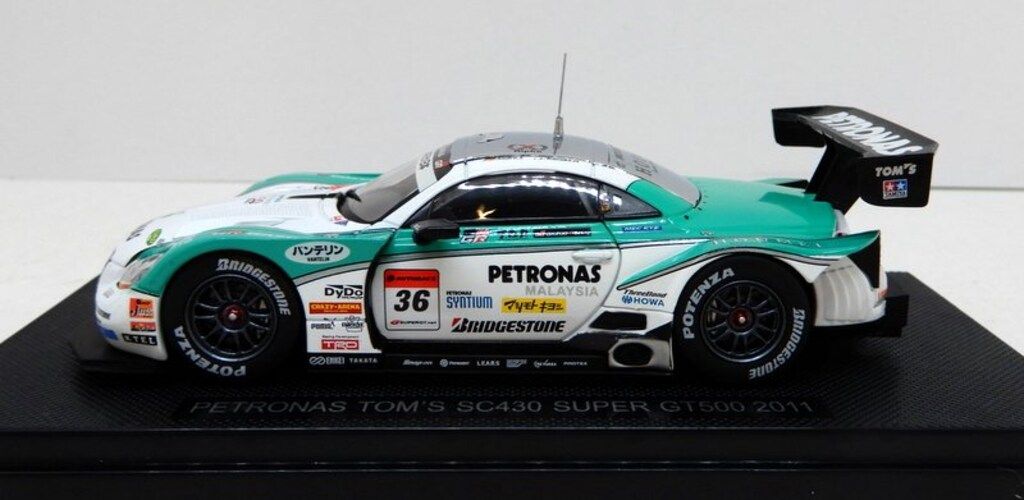 エムエムピー 1/43 EBBRO SUPER GT500 2011 #36 PERTONAS TOM'S SC430