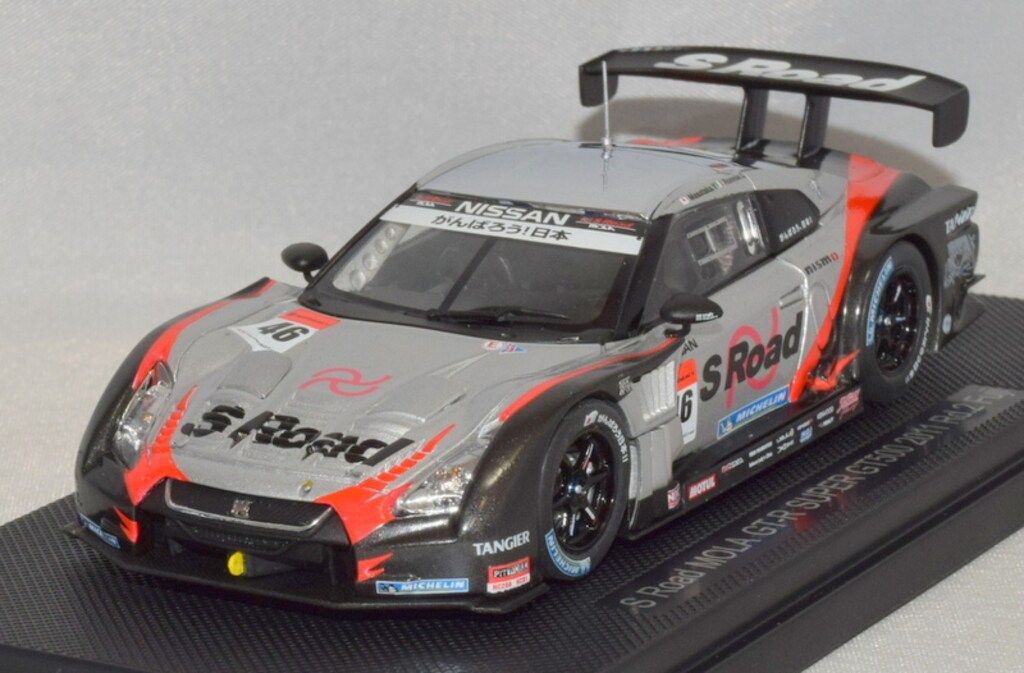エムエムピー 1/43 EBBRO S Road MOLA GT-R Rd.2 Fuji #46 SUPER GT500