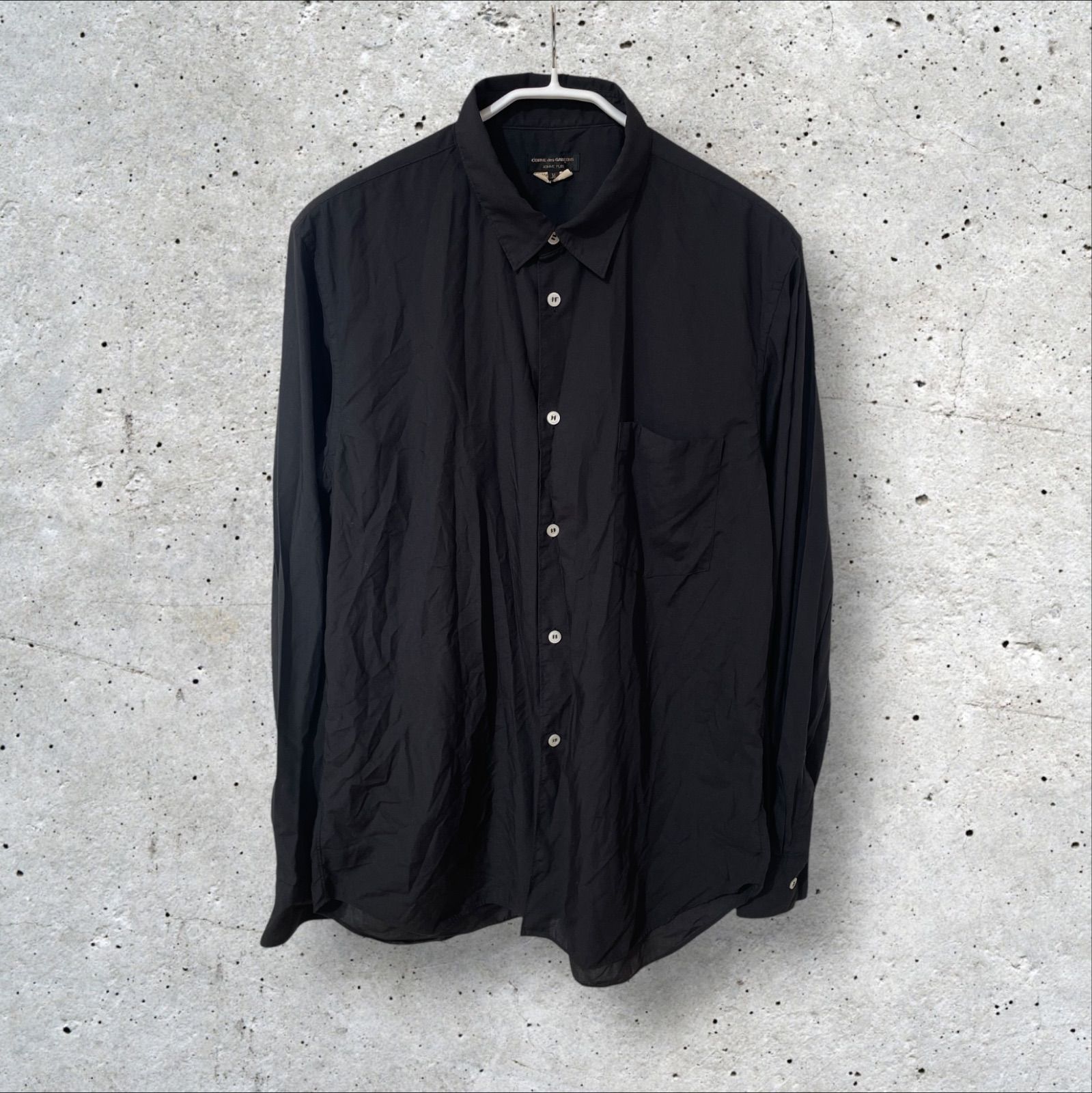 定価:30800円 COMME des GARCONS HOMME PLUS エステルスパンブロード薄