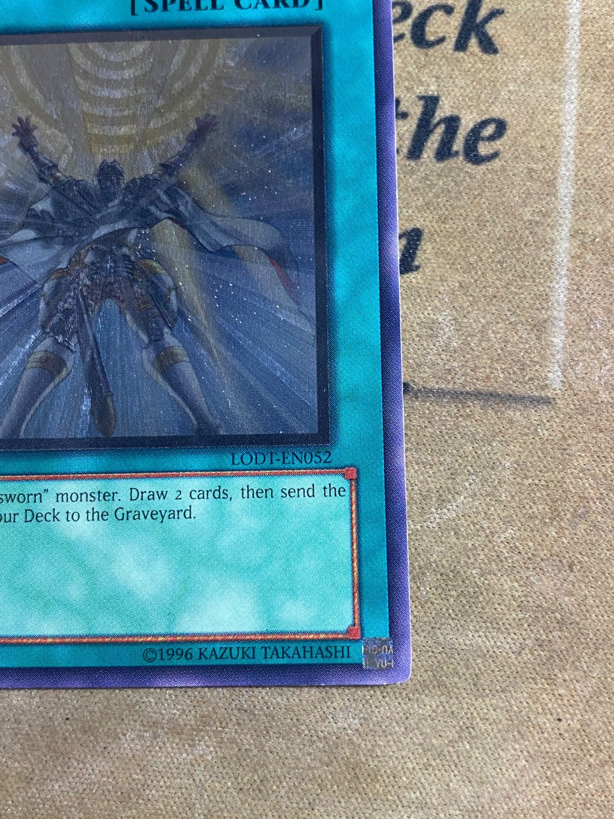 遊戯王 ソーラーエクスチェンジ LODT-EN052 レリーフ アルティメット