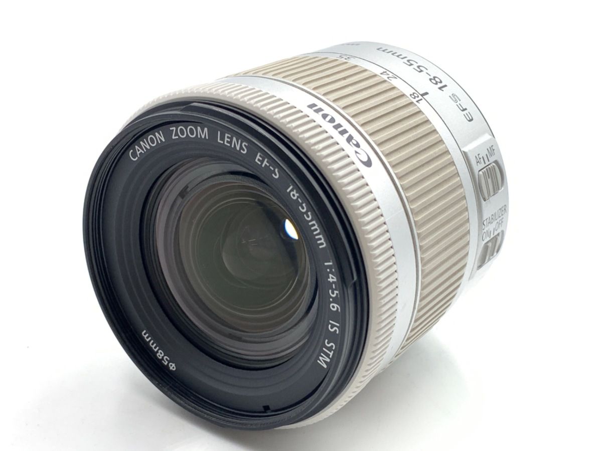 中古】 【並品】 キヤノン EF-S18-55mm F4-5.6 IS STM シルバー - メルカリ