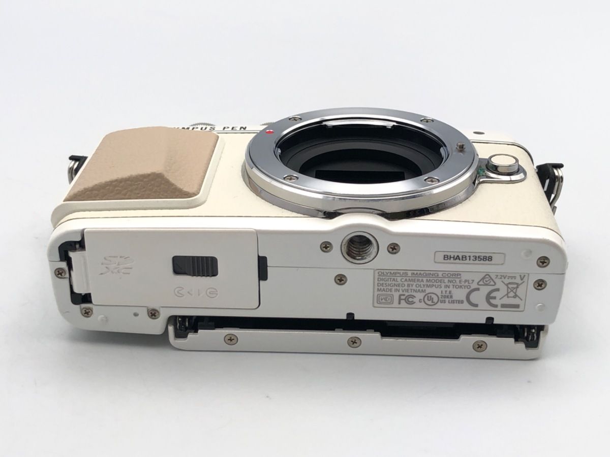 中古】 【並品】 オリンパス PEN Lite E-PL7 ボディ ホワイト - メルカリ