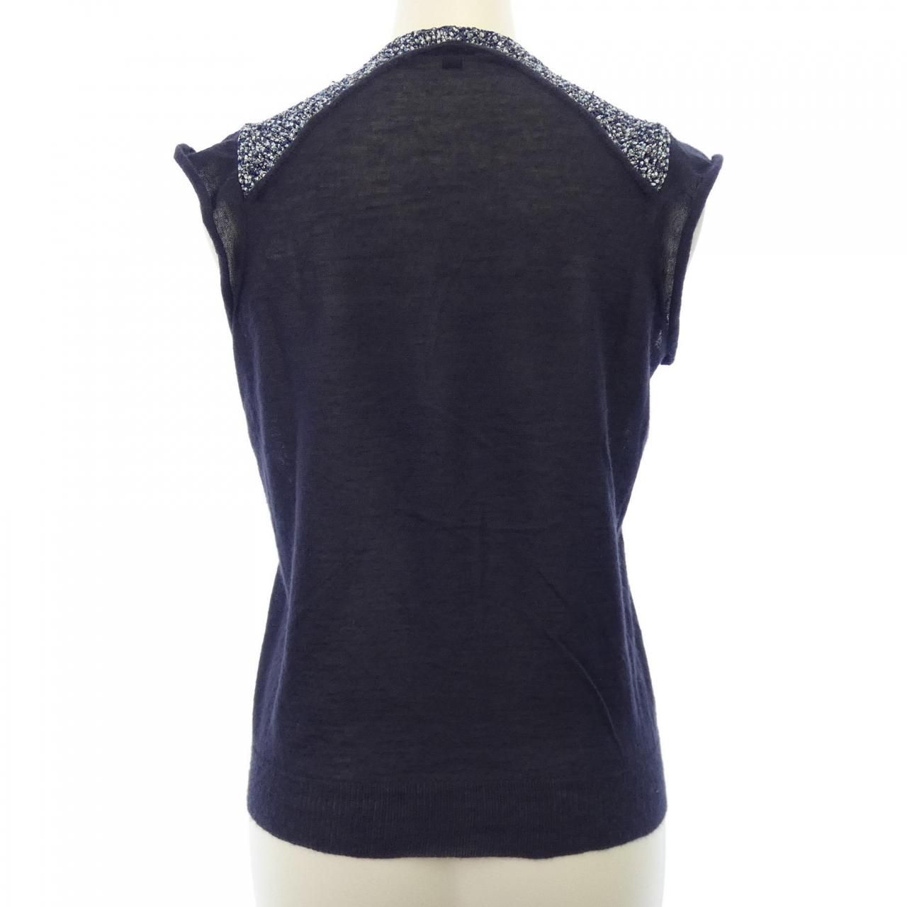 ネイビー ベスト　drawer Drawer - Drawer(ドゥロワー) ベスト サイズ1 S レディース - ダーク