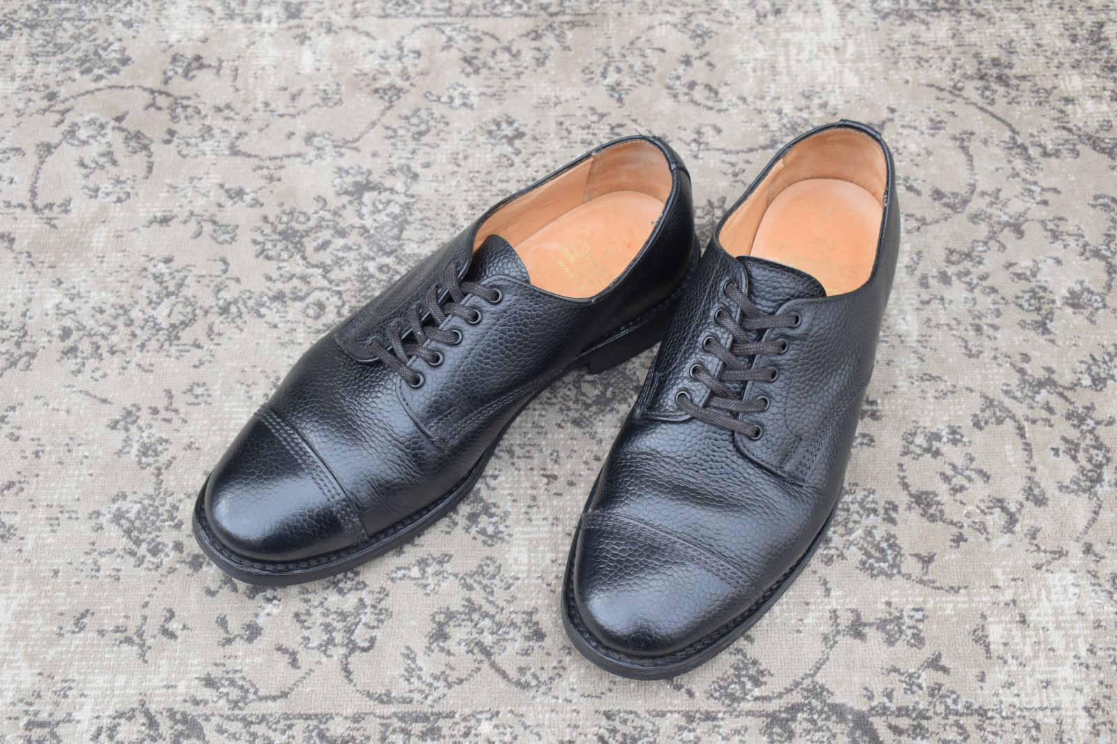 良品】SANDERS サンダース 1128B MILITARY DERBY SHOE ミリタリー 