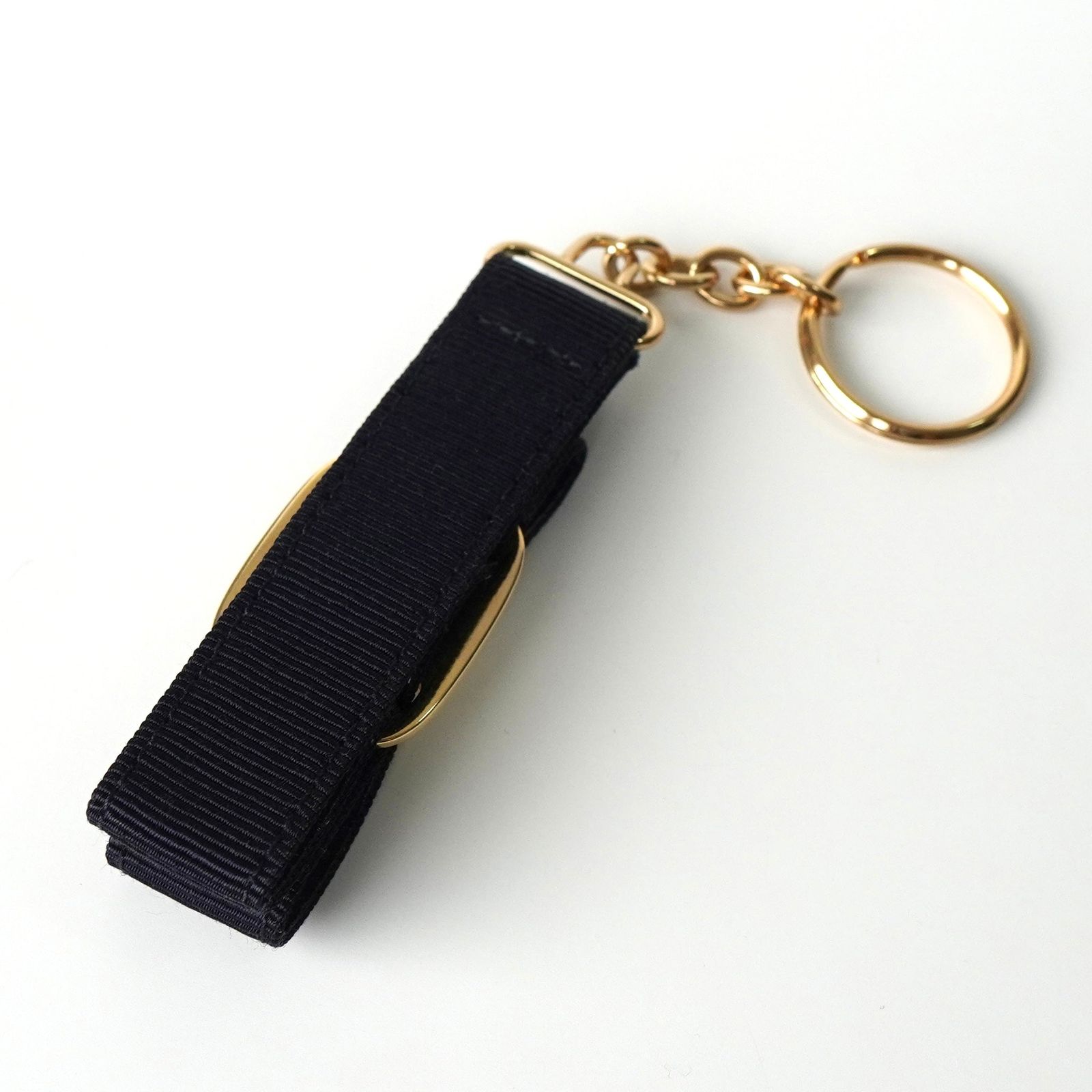  サルバトーレ フェラガモ ヴァラリボン チャーム キーリング キーホルダー ネイビー | ゴールド キーホルダー キーリング 小物