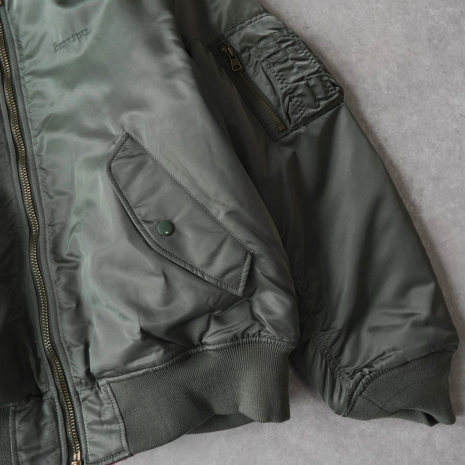 Supreme Faux Fur Reversible MA-1 シュプリーム リバーシブル MA-1