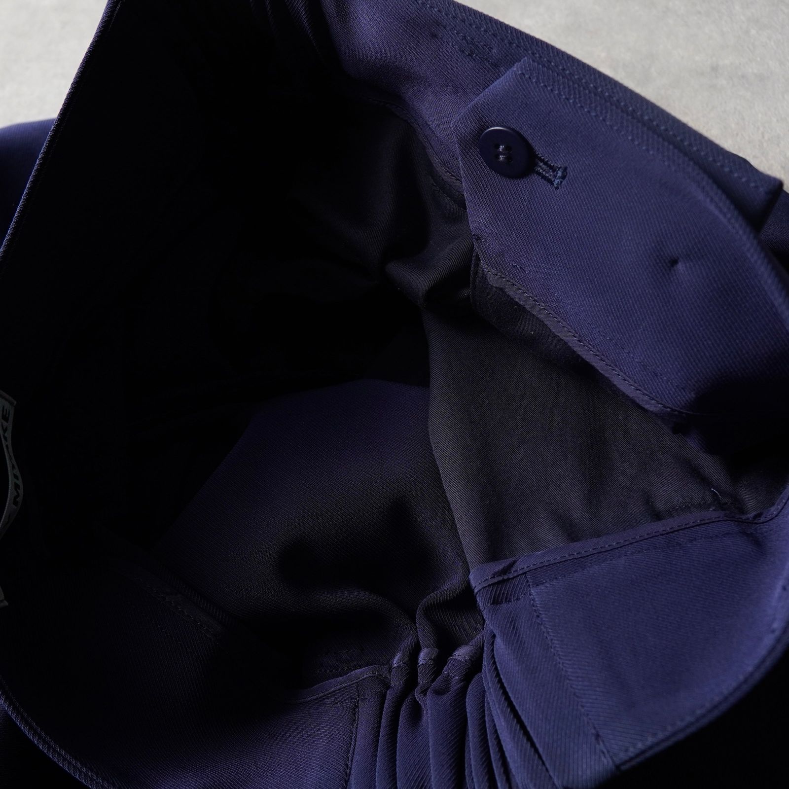 ワイドスラックス ネイビー