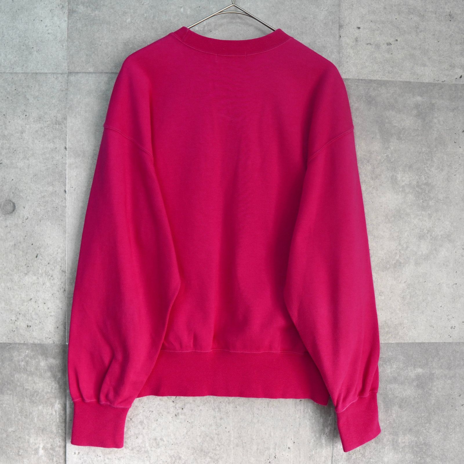 イヴ サンローラン ヴィンテージ ロゴ ビジュー スウェット ピンク