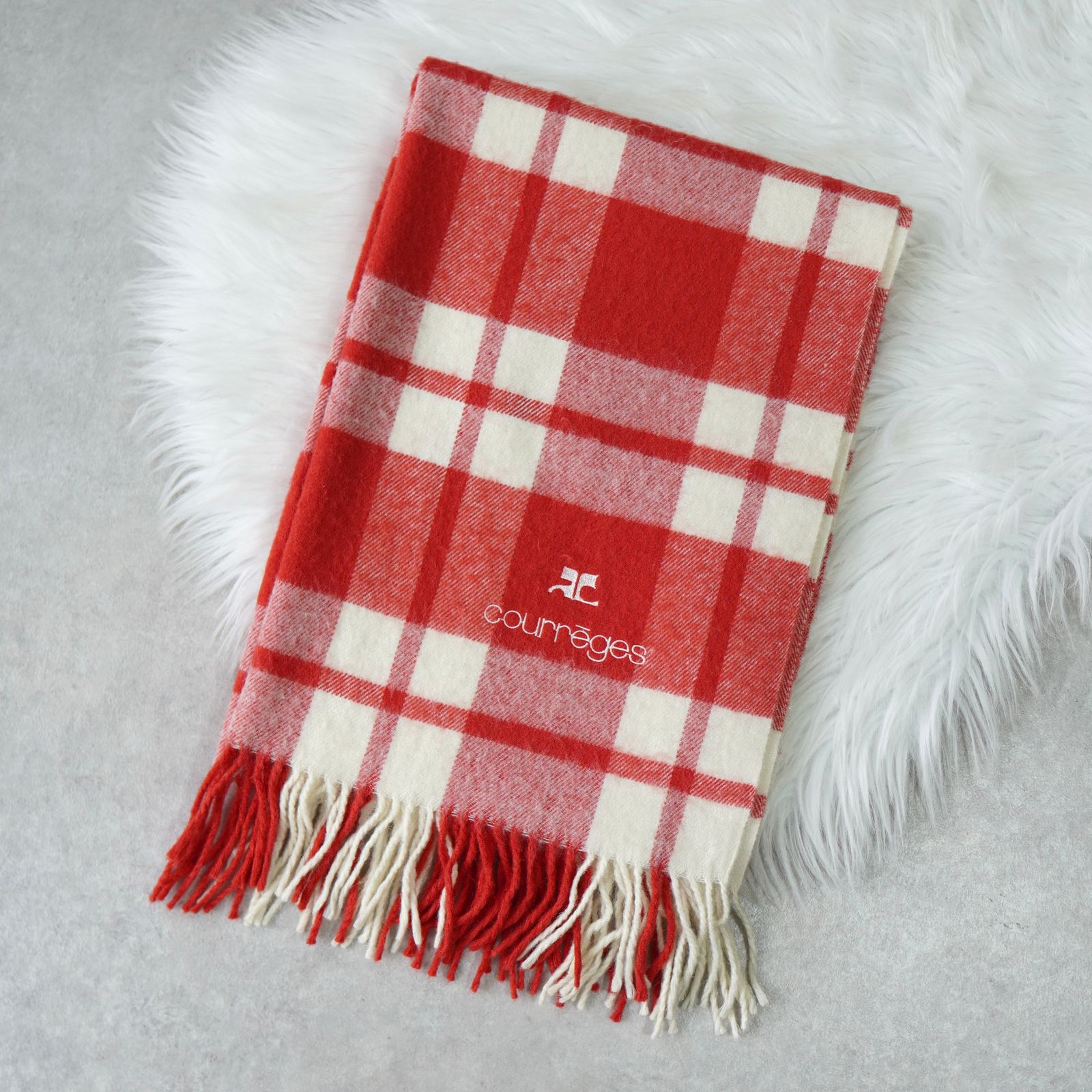 ウール マフラー