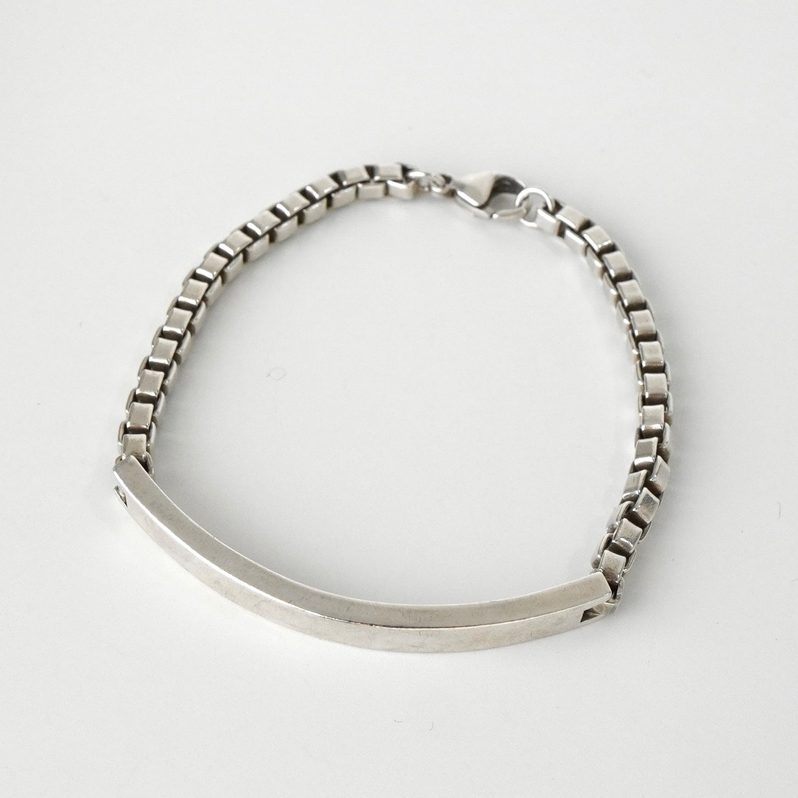 ティファニー ヴェネチアン ID ブレスレット シルバー925