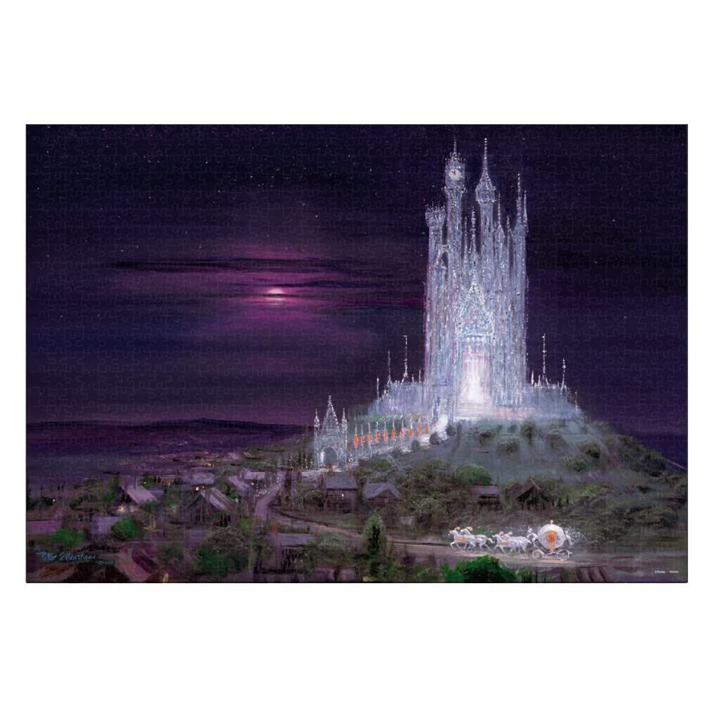 Castle Glass (51x73.5cm) シンデレラ D-1000-093 ディズニー