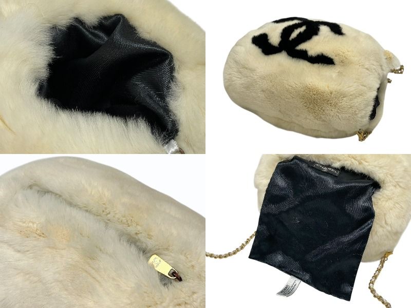 CHANEL シャネル ハンドウォーマー アームウォーマー A17714 ラパン