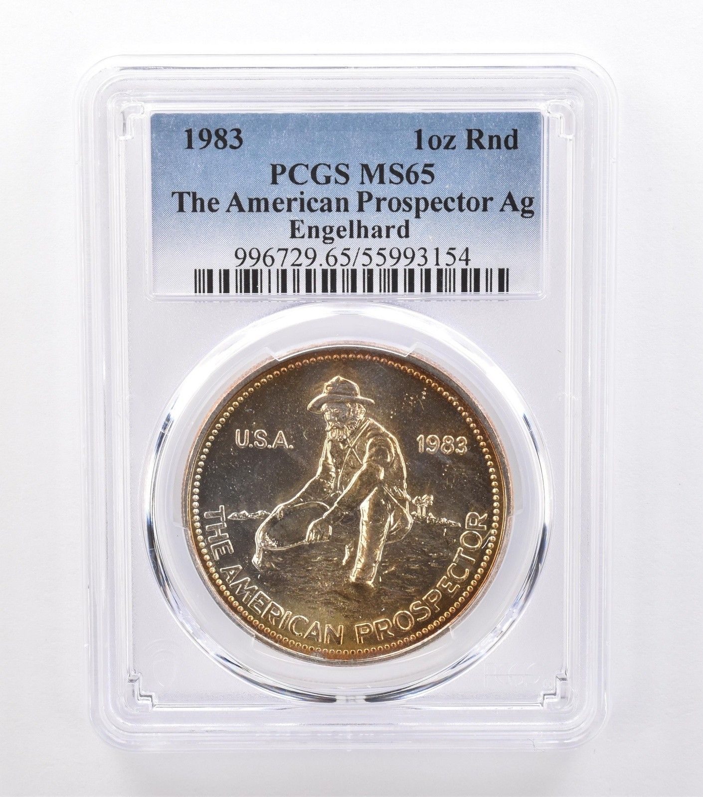 AMERICAN PROSPECTER 1オンスシルバー 1983年 エンゲルハード アメリカン プロスペクター 1オンス シルバー