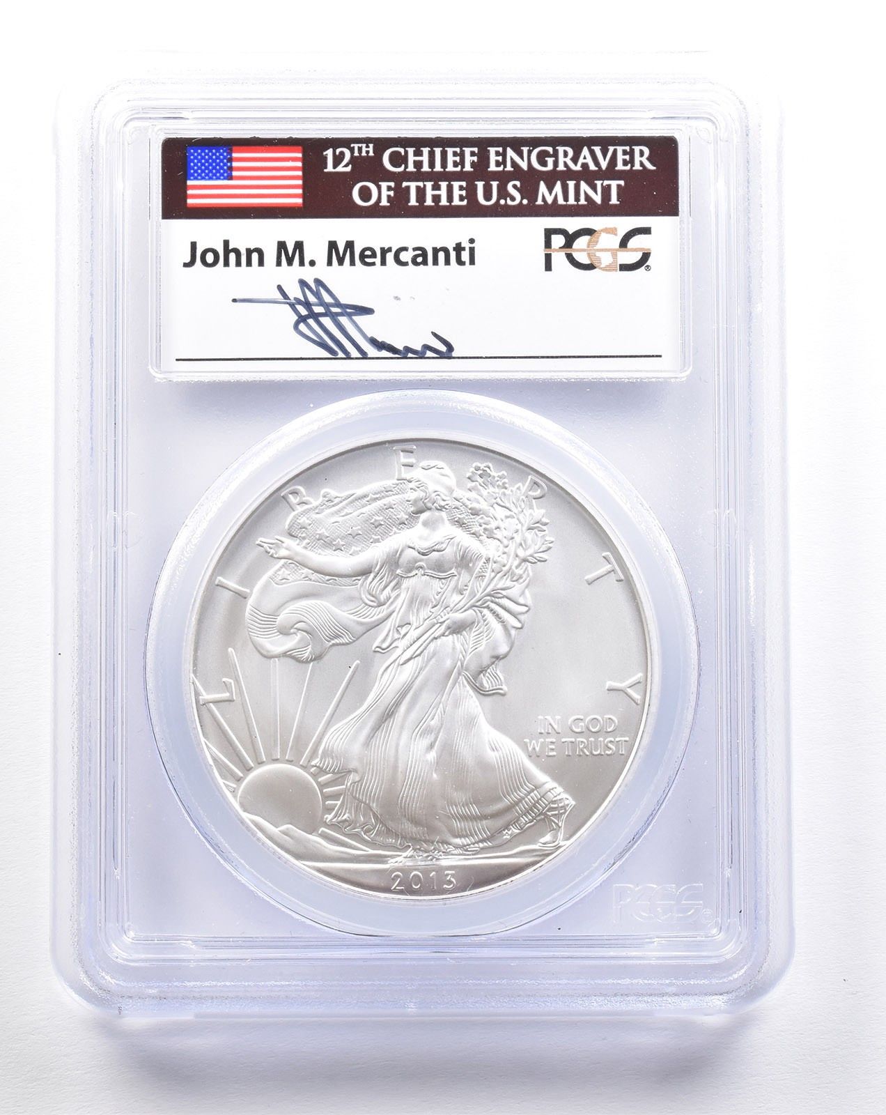 2013年 アメリカン シルバー イーグル ファースト ストライク