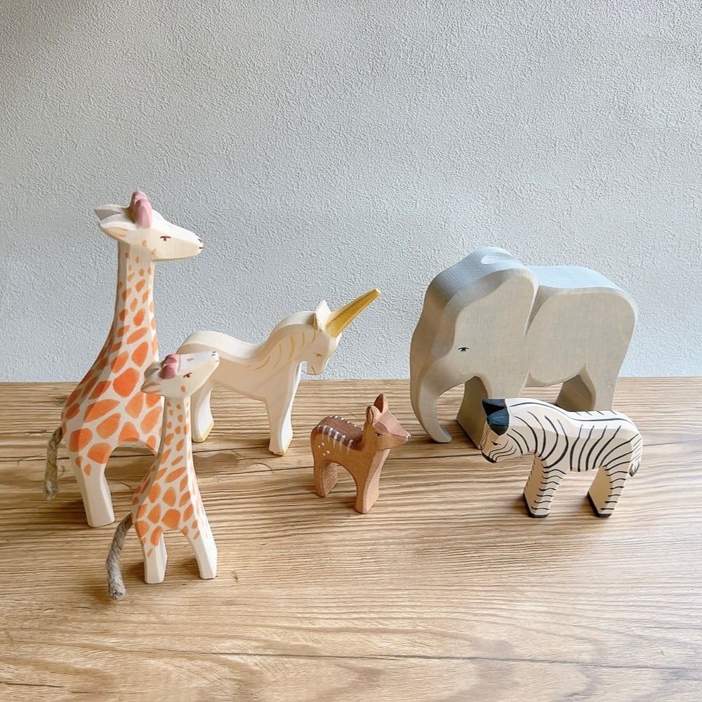 ostheimer オストハイマー ぞう 雄 親 お父さん象 木製 木のおもちゃ