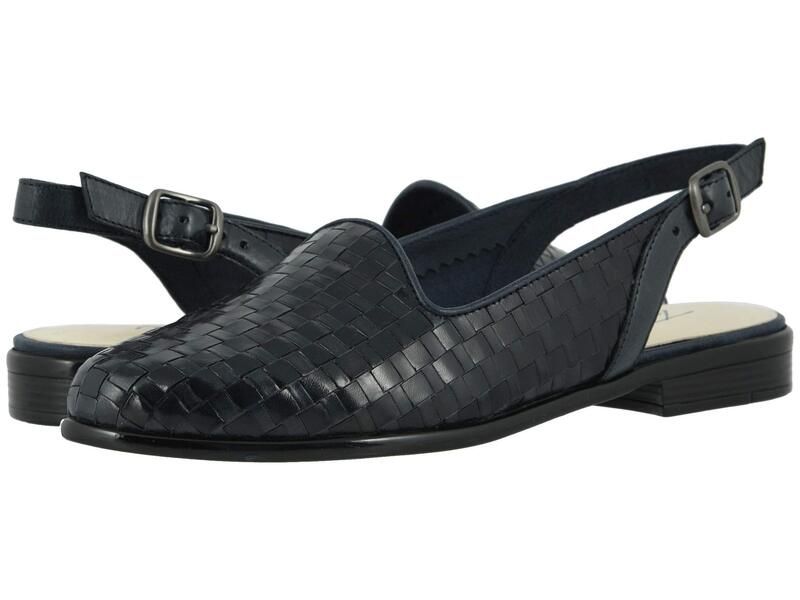 (取寄) トロッターズ レディース レナ Trotters women Lena Pewter Leather トロッターズ レディース シューズ サンダル Trotters Lena Navy