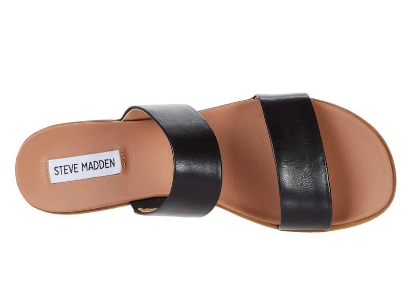 (取寄) スティーブマデン レディース デュアル フラッツ サンダル Steve Madden women Steve Madden Dual Flat Sandal Tan Leather スティーブ マデン レディース シューズ サンダル Steve Madden Dual